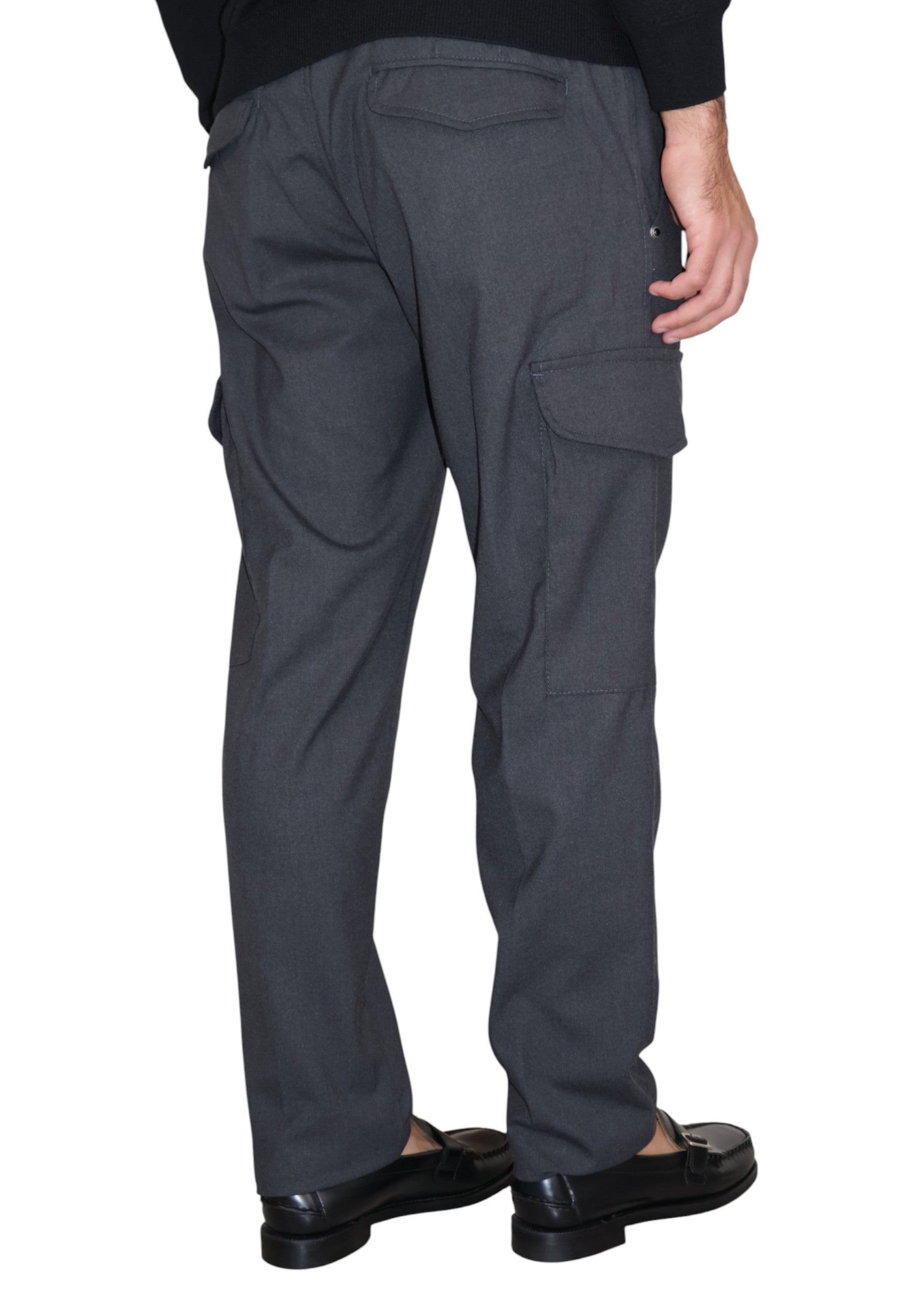 PANTALONI Grigio White Sand