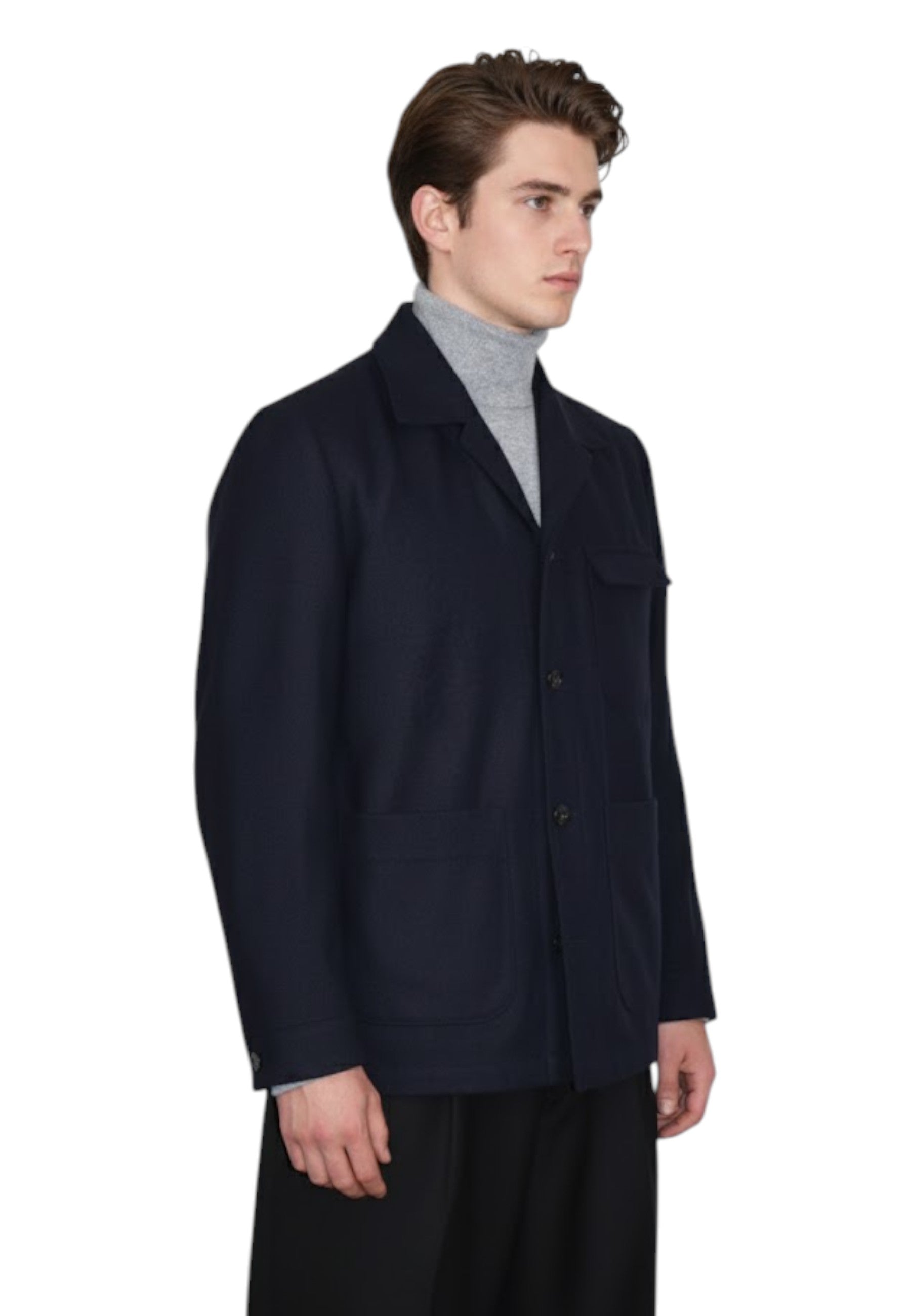 OVERSHIRT Blu Bollani Napoli