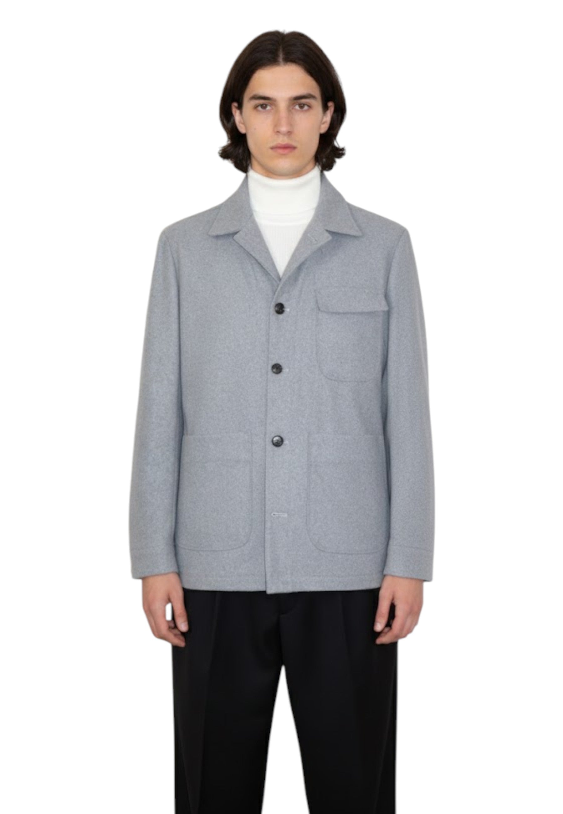 OVERSHIRT Grigio Bollani Napoli