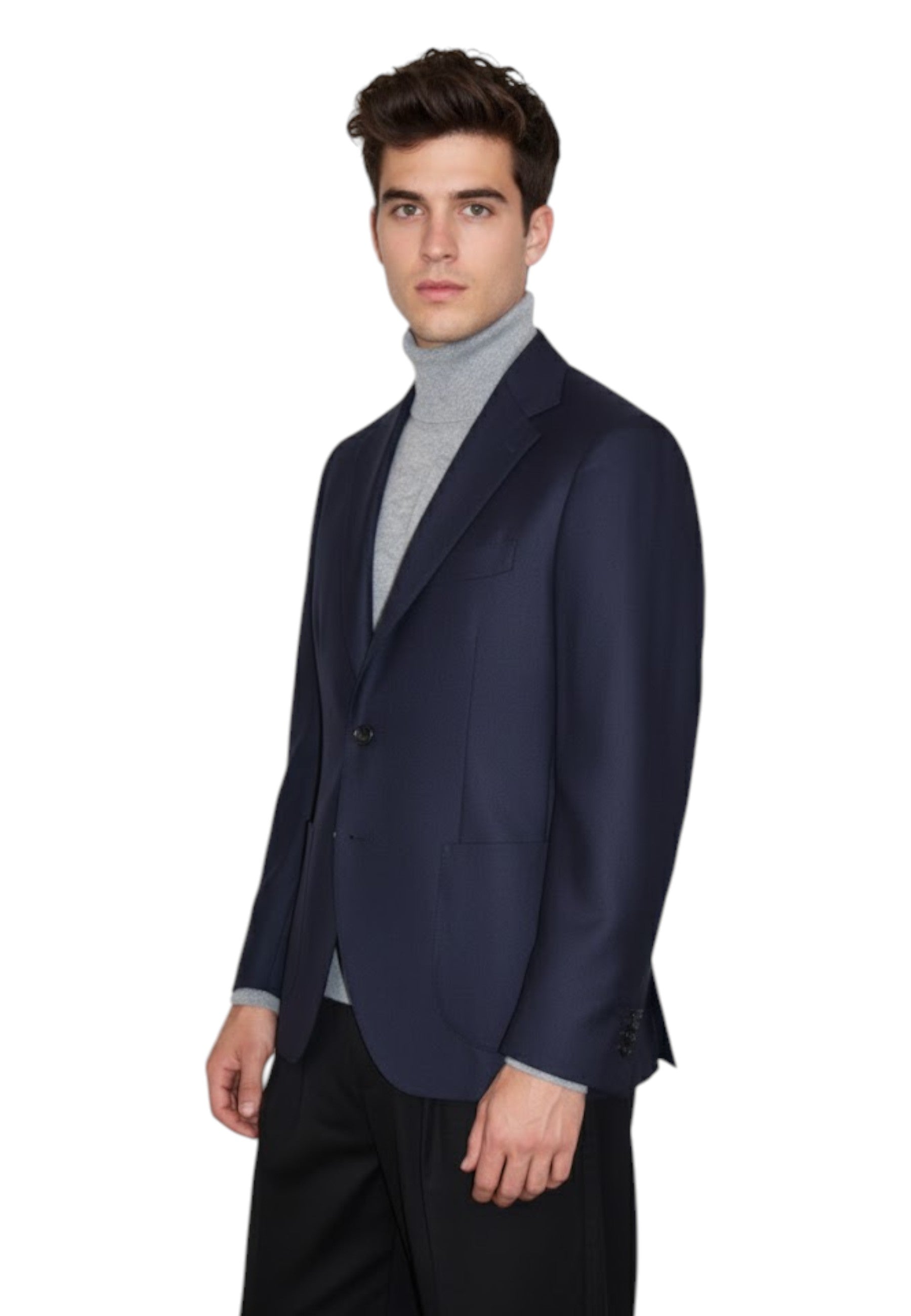 BLAZER MONOPETTO Blu Bollani Napoli