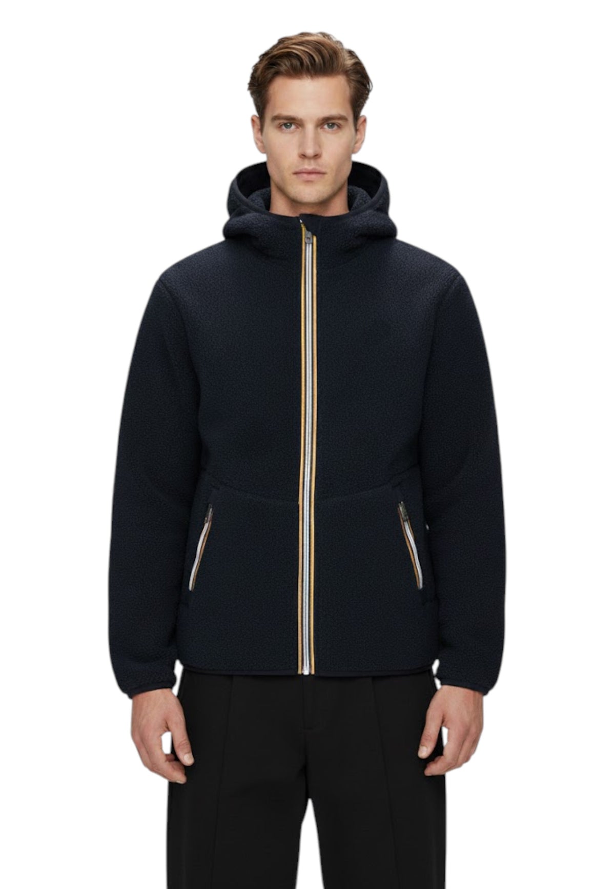 FELPE CON ZIP Blu K Way