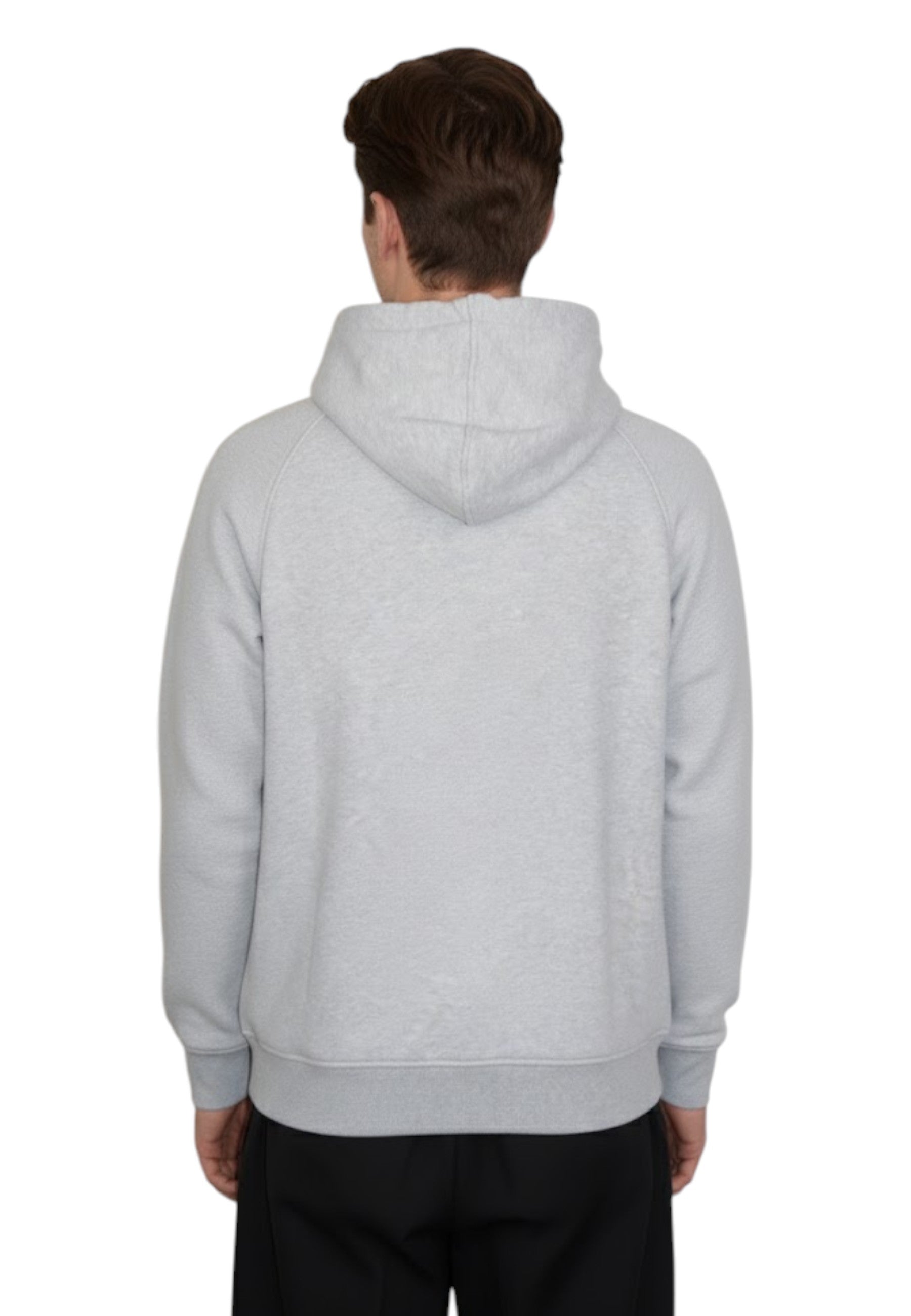 FELPE CON CAPPUCCIO Grigio K Way