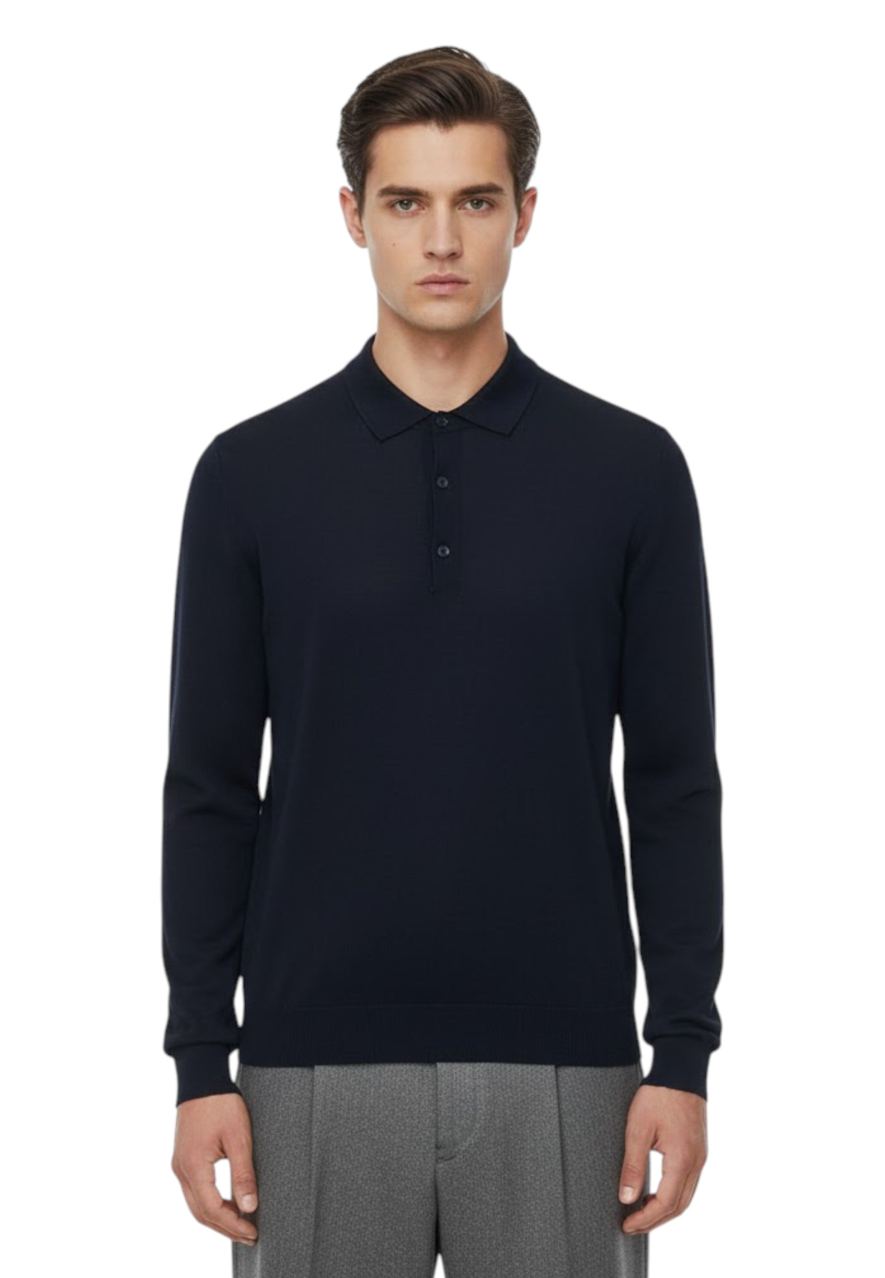 POLO A MANICA LUNGA Blu K Way