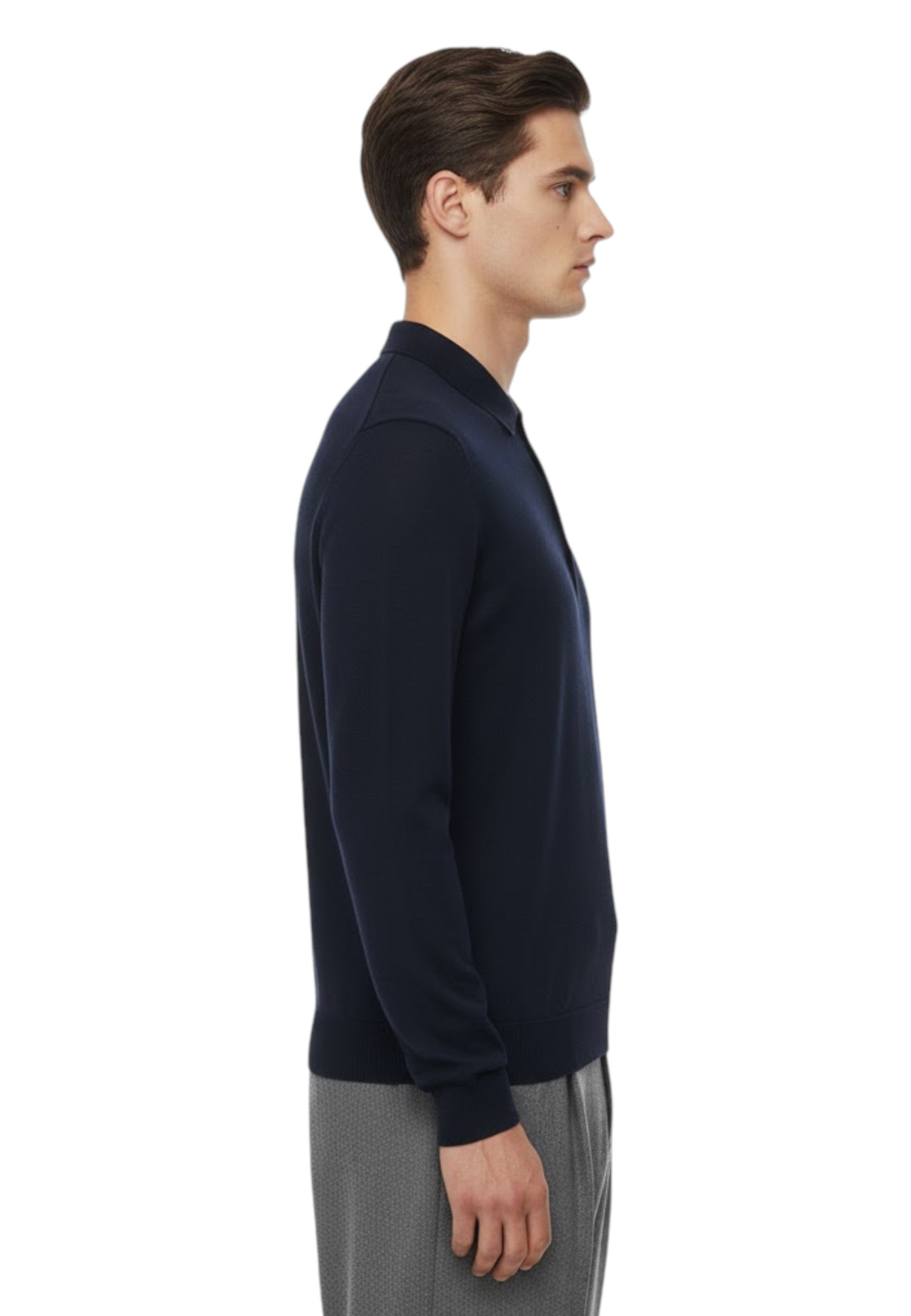 POLO A MANICA LUNGA Blu K Way