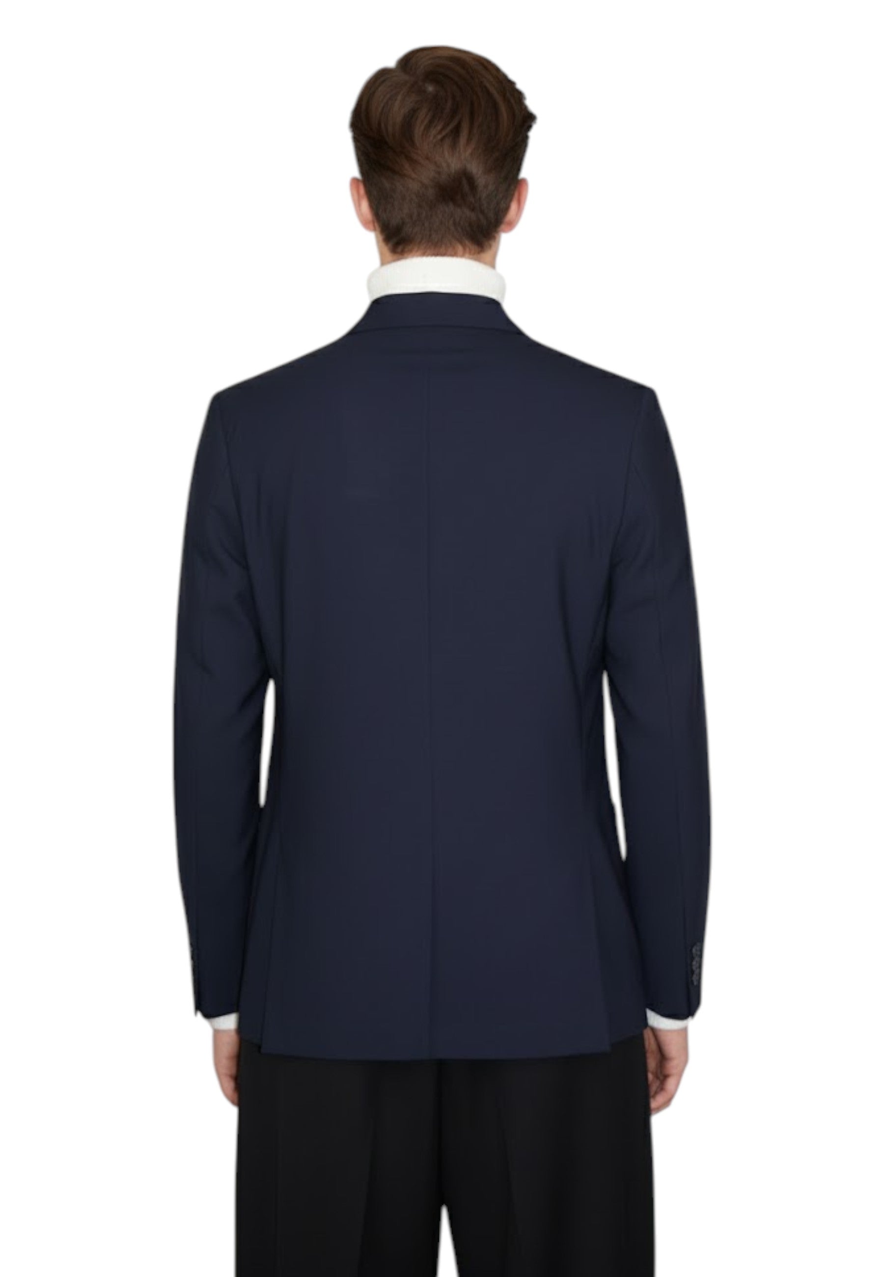 BLAZER MONOPETTO Blu Bottega Marchigiana