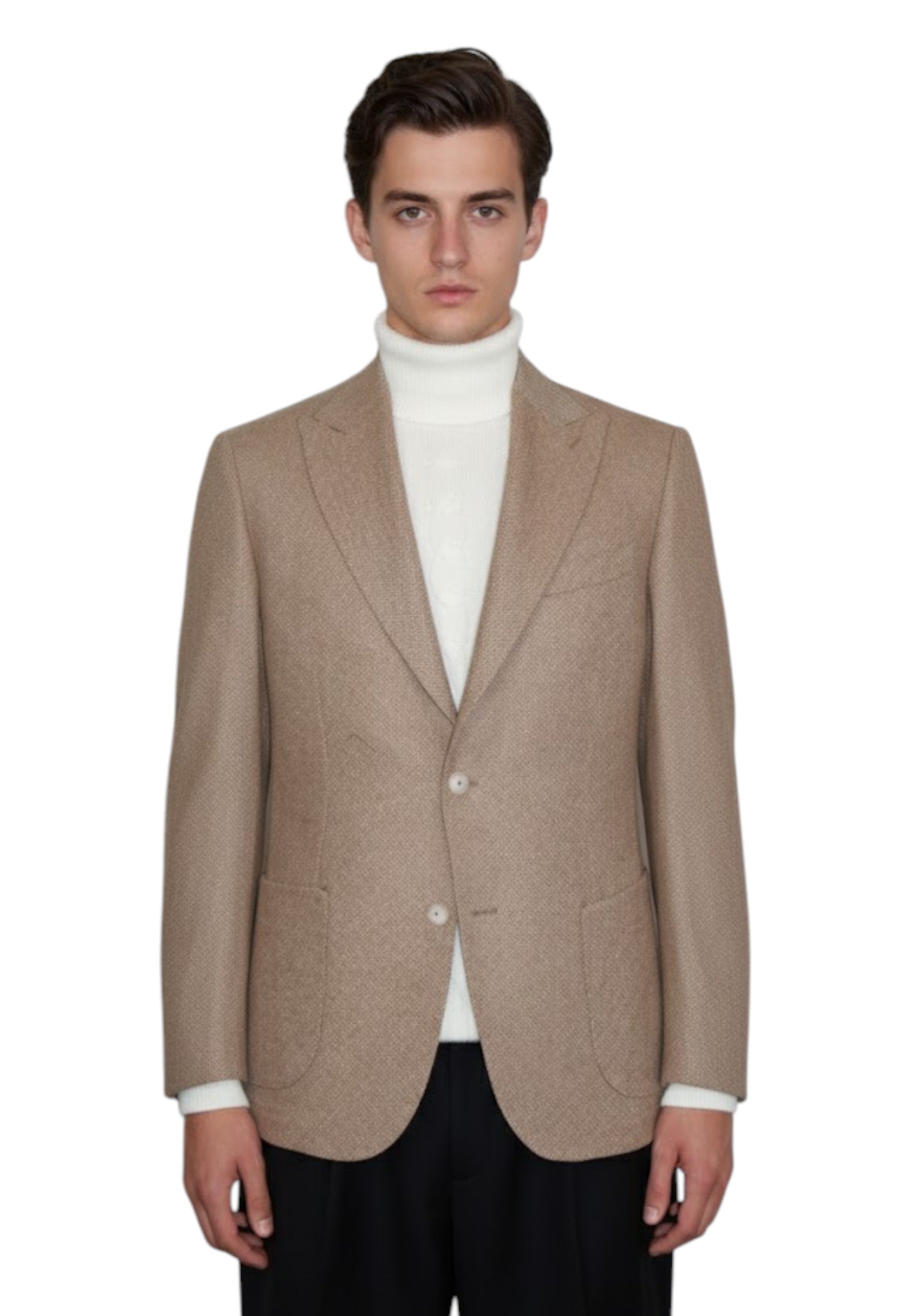 BLAZER MONOPETTO Beige Bottega Marchigiana