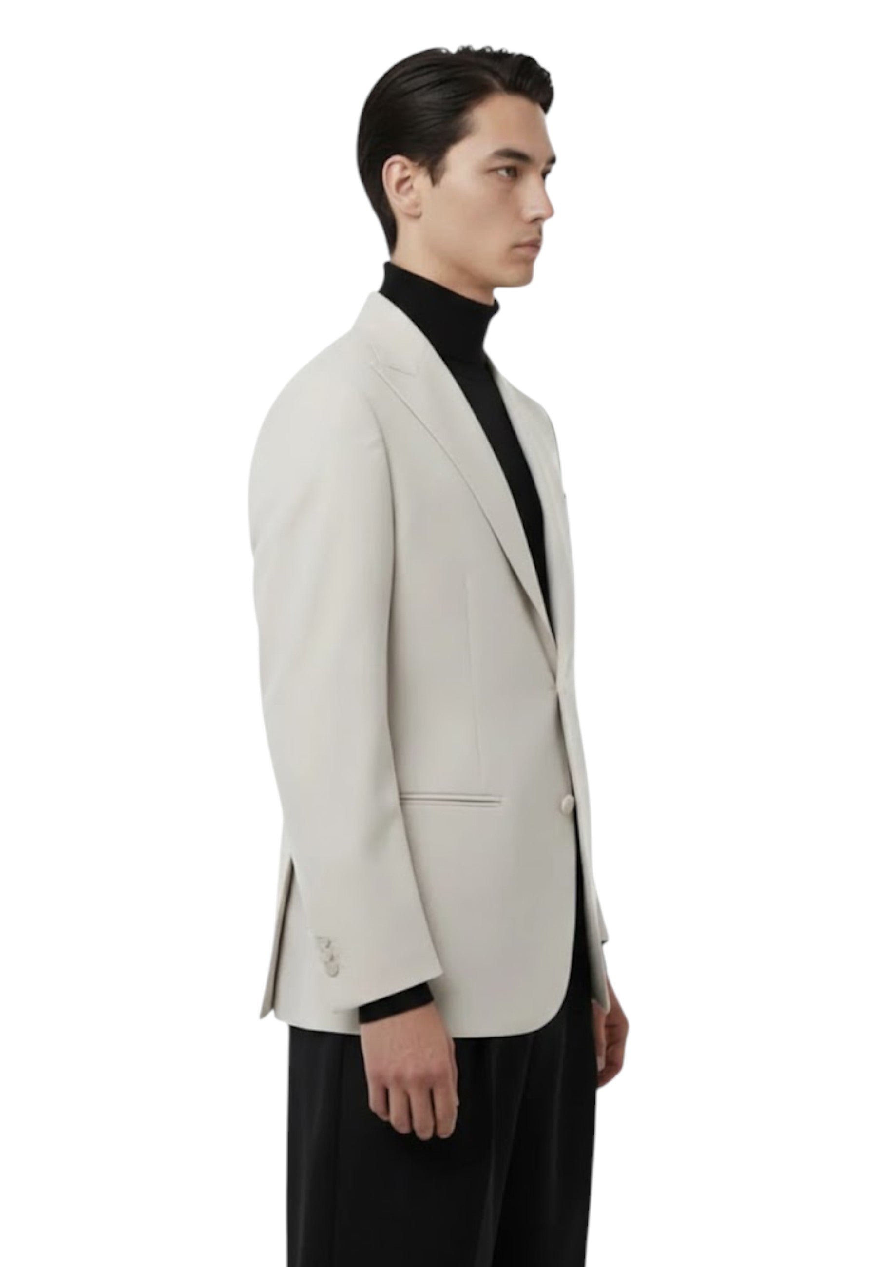 BLAZER MONOPETTO Panna Bottega Marchigiana