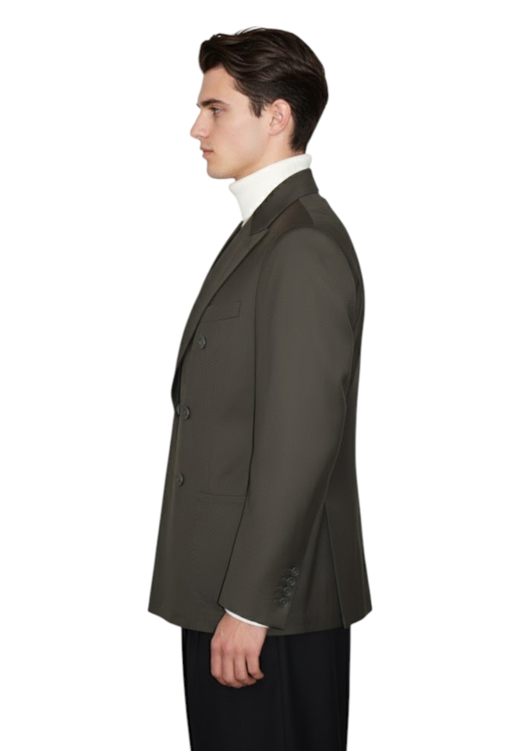 BLAZER DOPPIOPETTO Verde Bottega Marchigiana