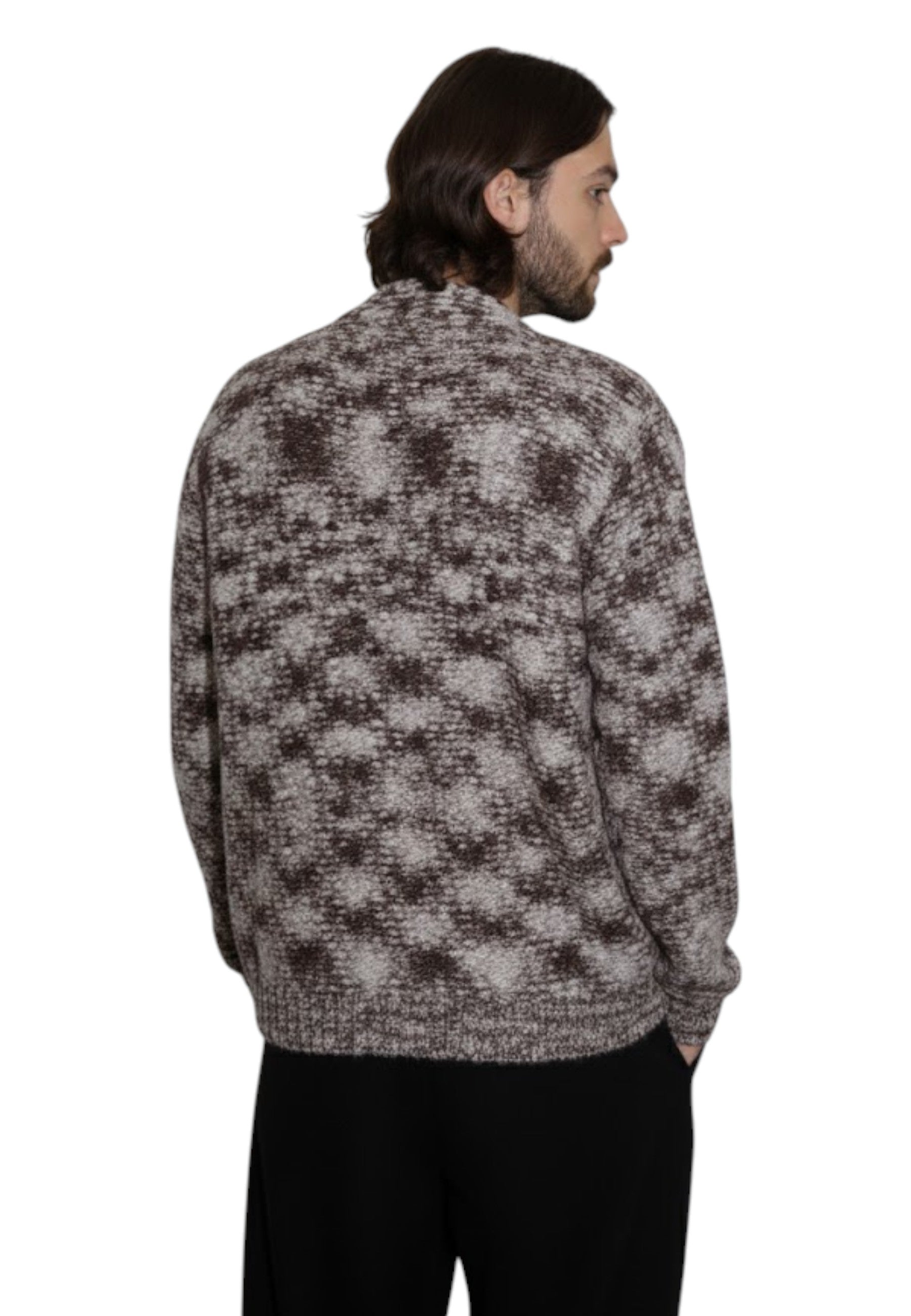 CARDIGAN Marrone Daniele Fiesoli