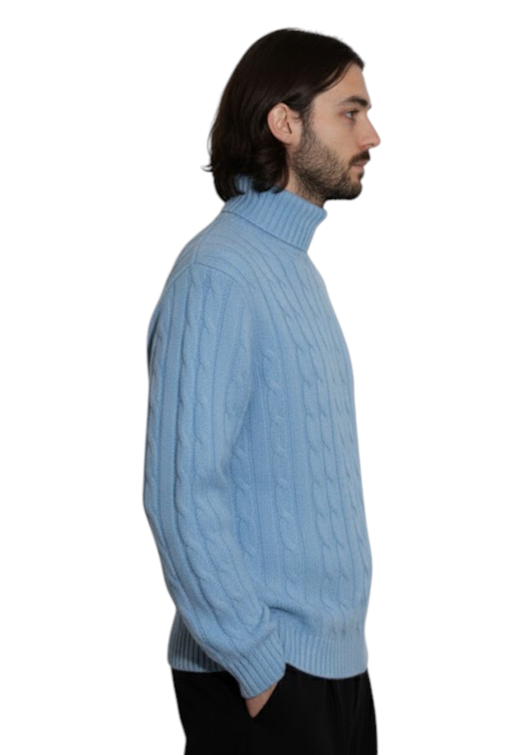 DOLCEVITA MANICA LUNGA Blu Daniele Fiesoli