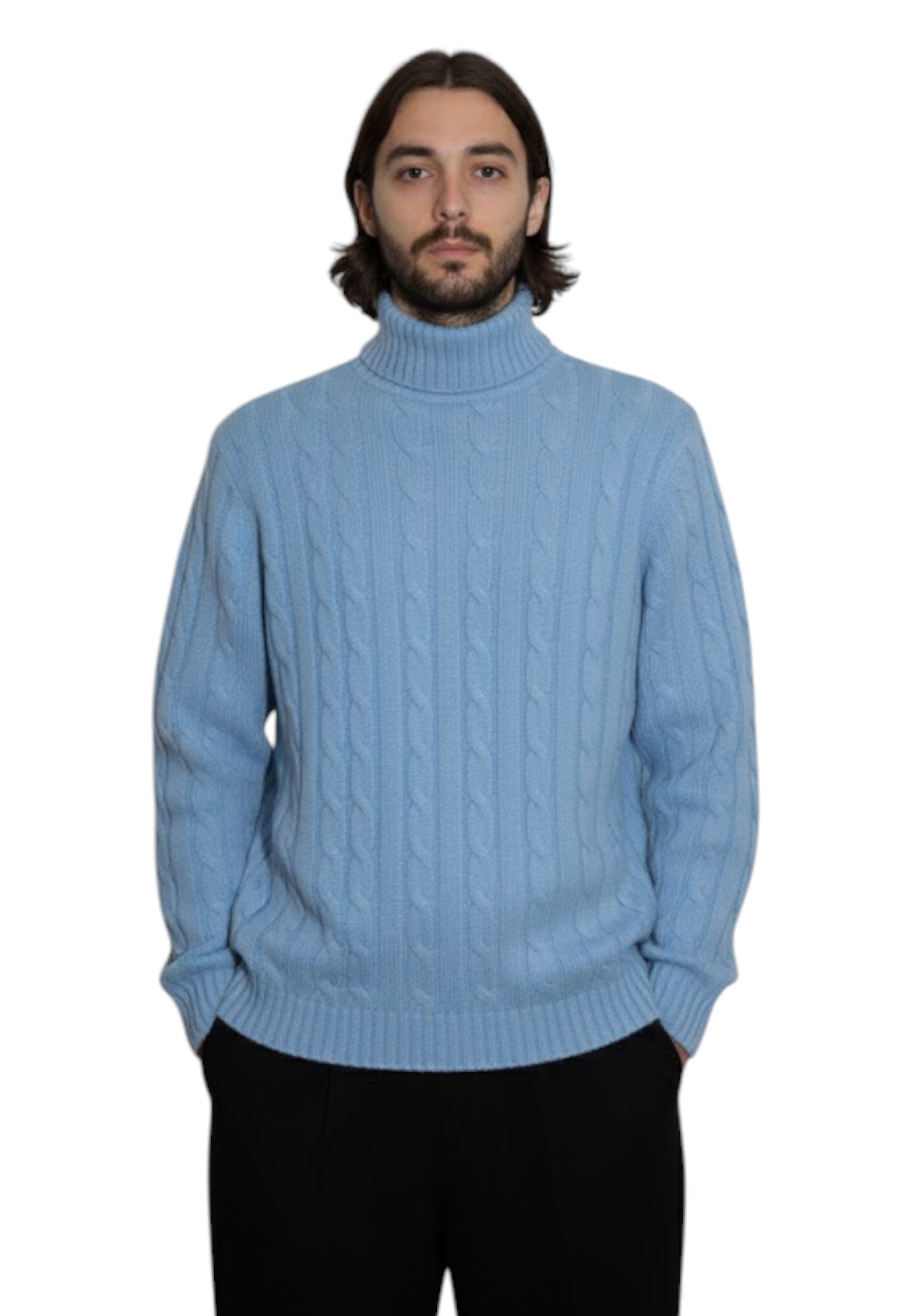 DOLCEVITA MANICA LUNGA Blu Daniele Fiesoli