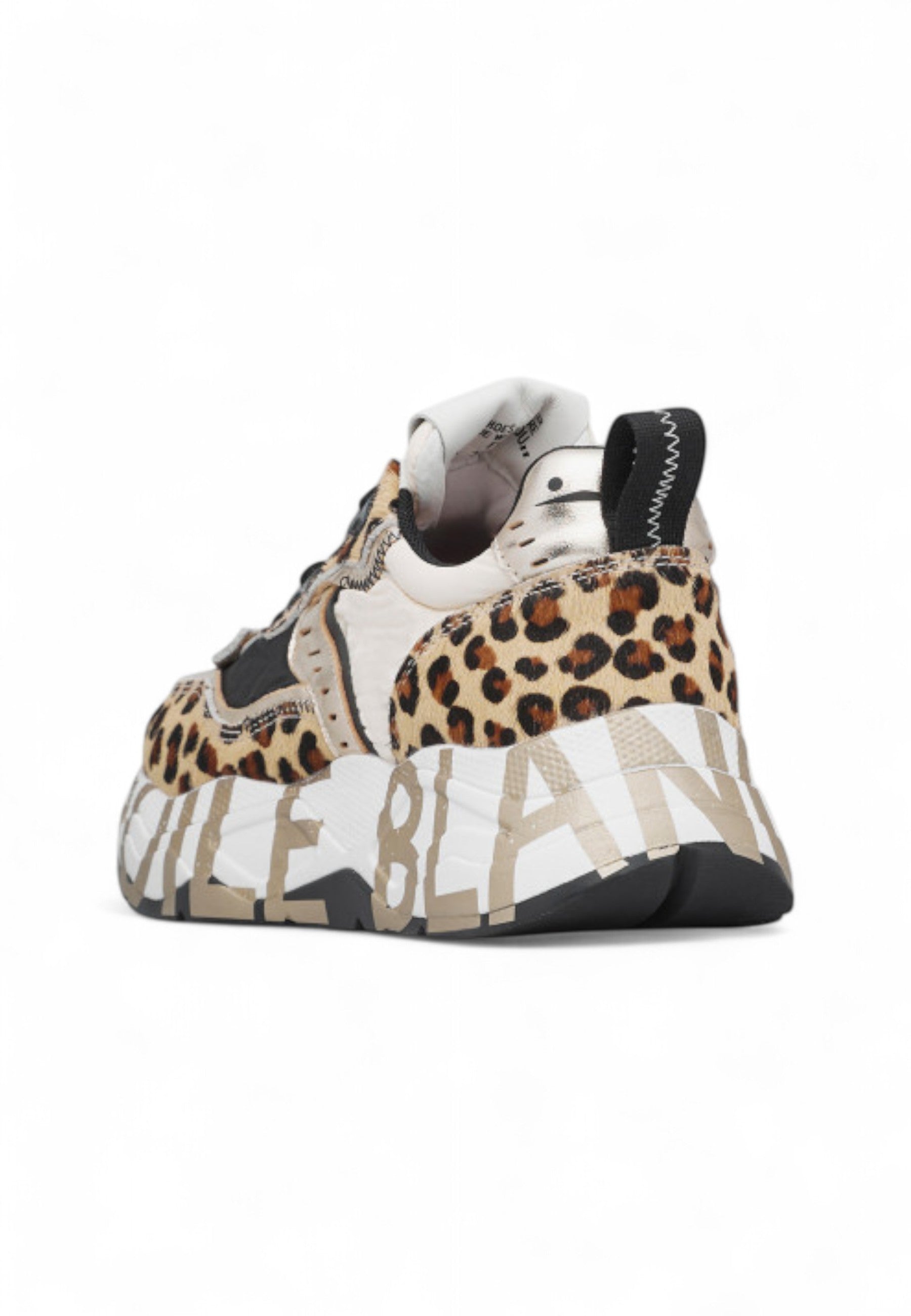 SNEAKERS Beige Voile Blanche