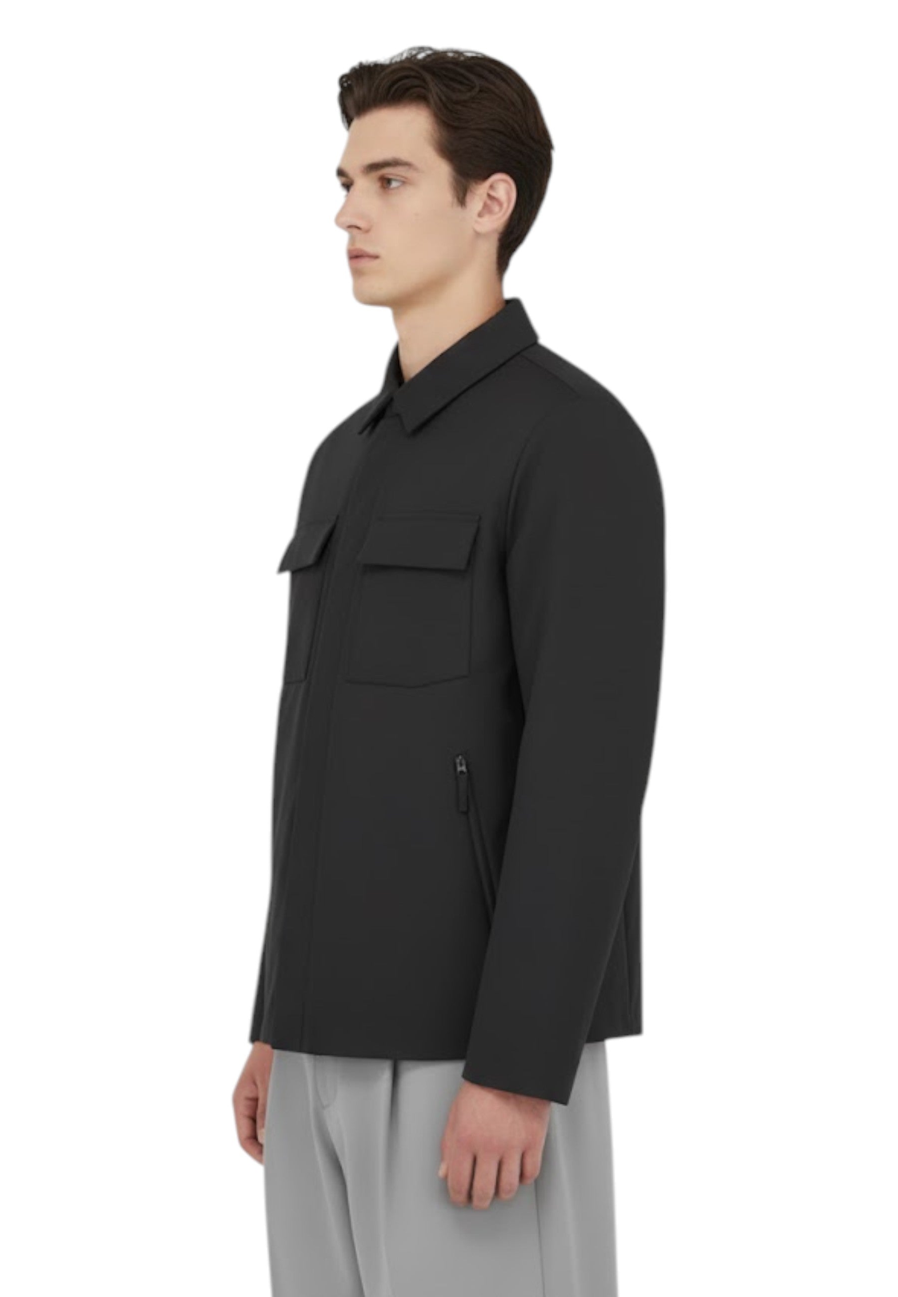 OVERSHIRT Nero People Of Shibuya