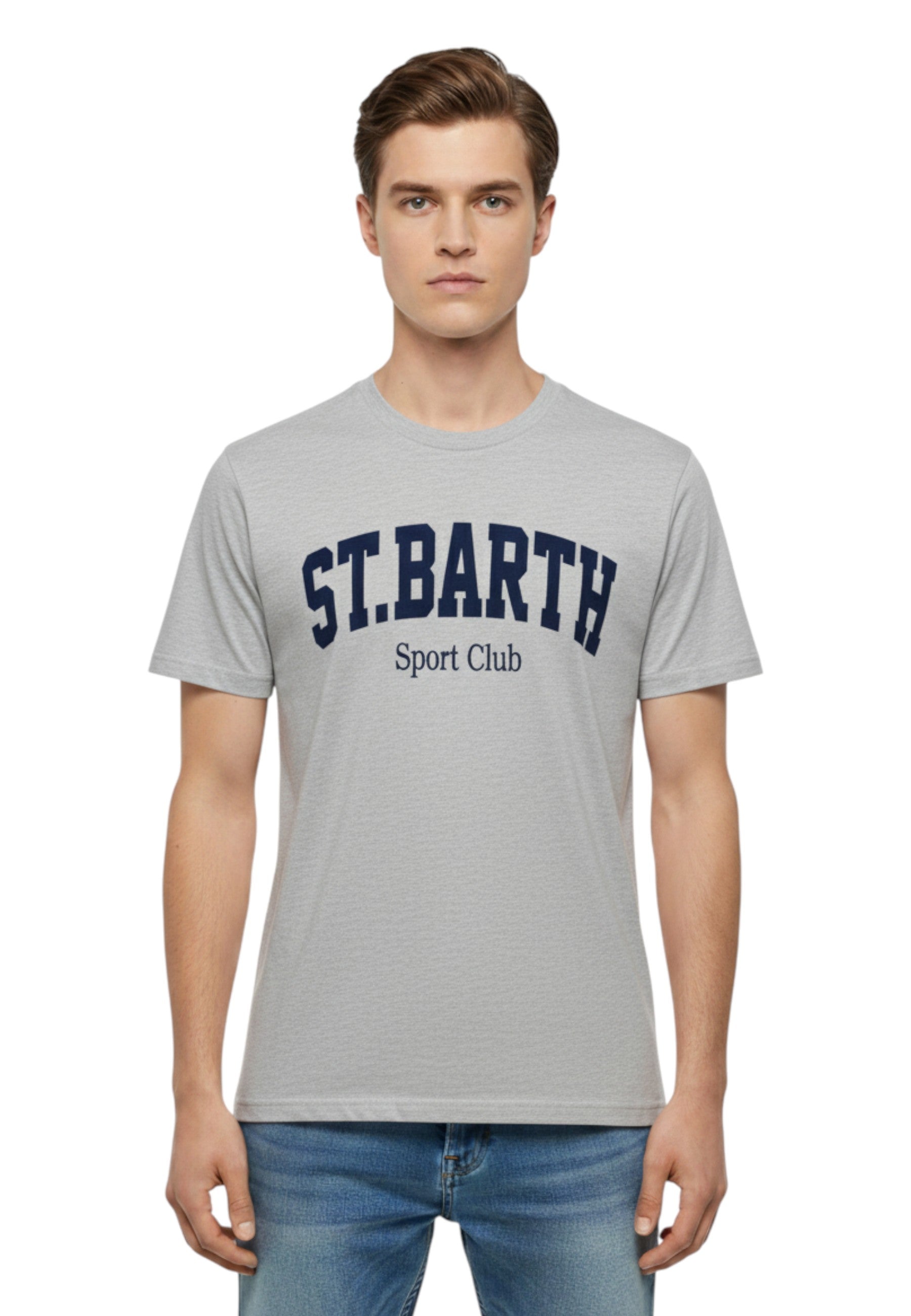 T-SHIRT Grigio Mc2 Saint Barth