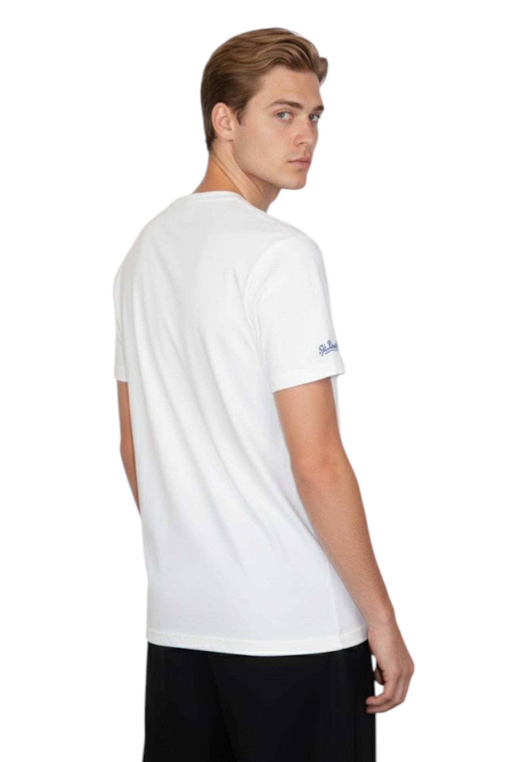 T-SHIRT Bianco Mc2 Saint Barth