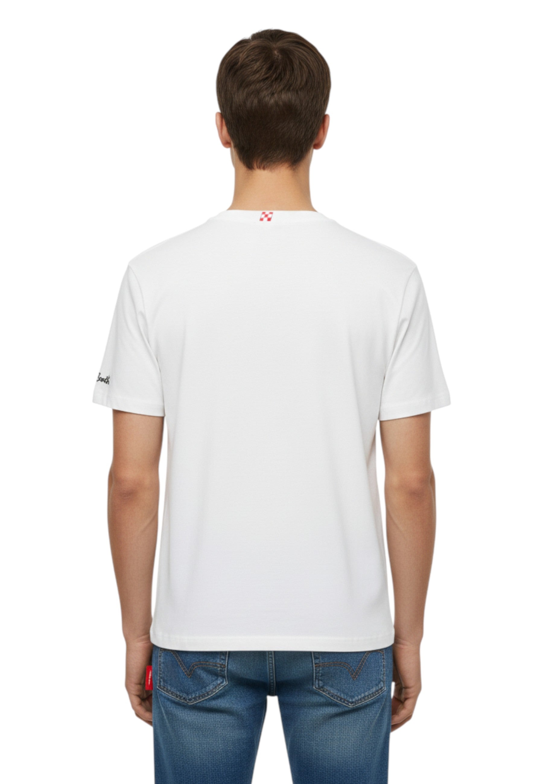 T-SHIRT Bianco Mc2 Saint Barth