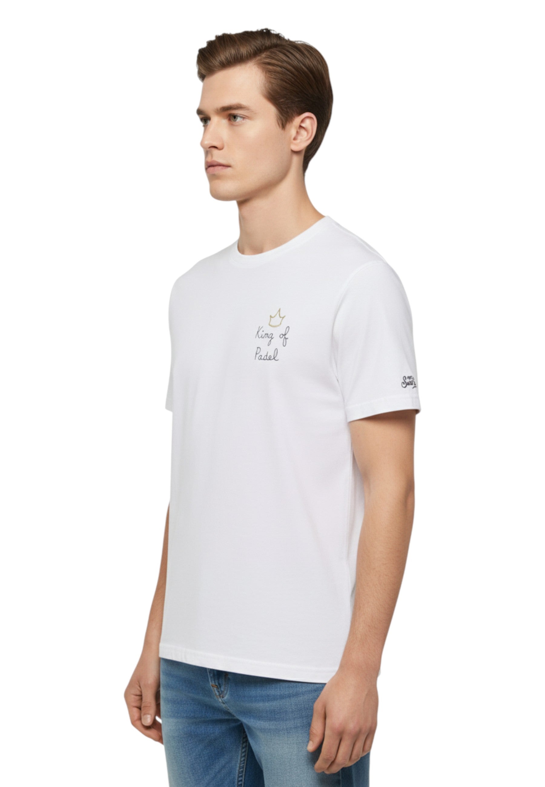 T-SHIRT Bianco Mc2 Saint Barth