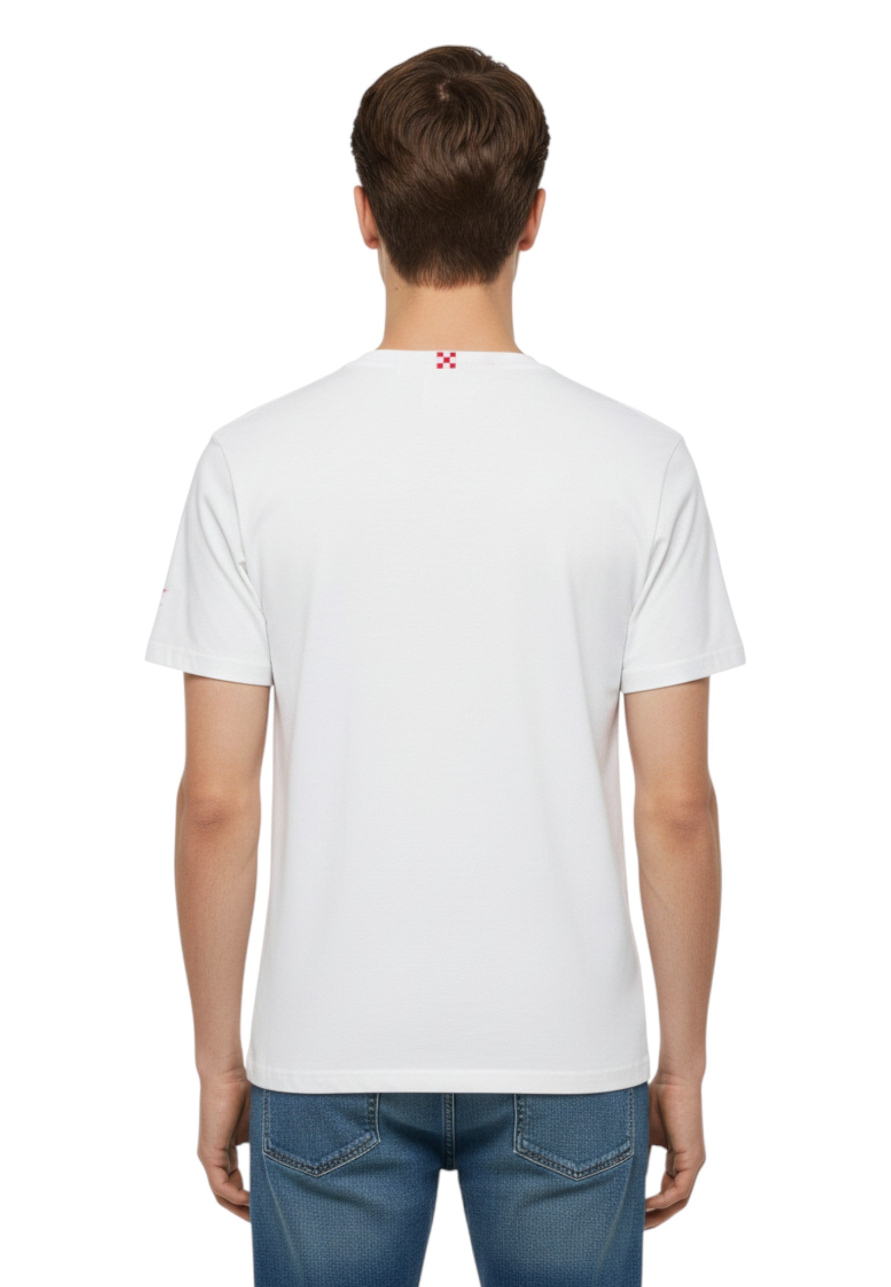 T-SHIRT Bianco Mc2 Saint Barth