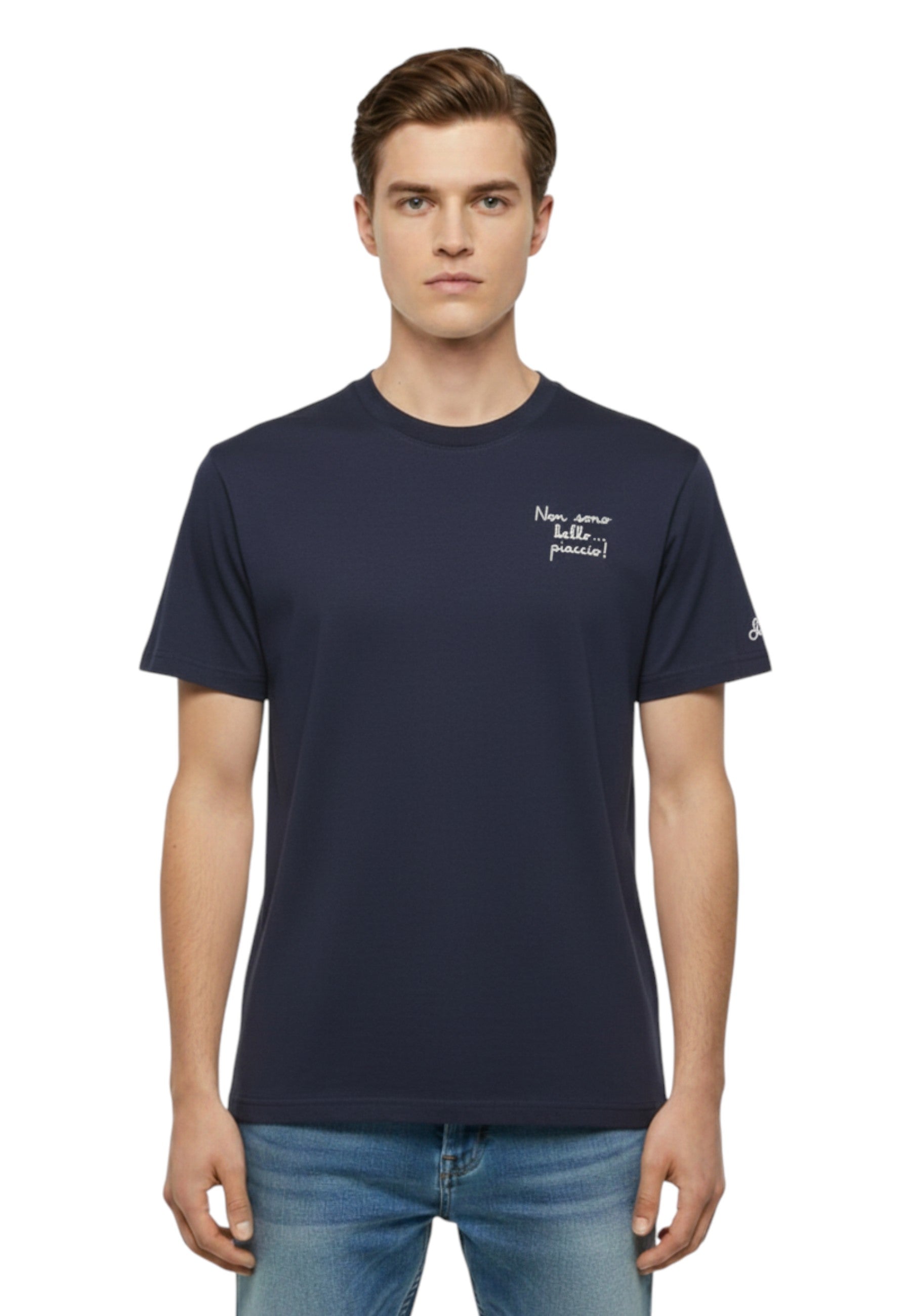 T-SHIRT Blu Mc2 Saint Barth