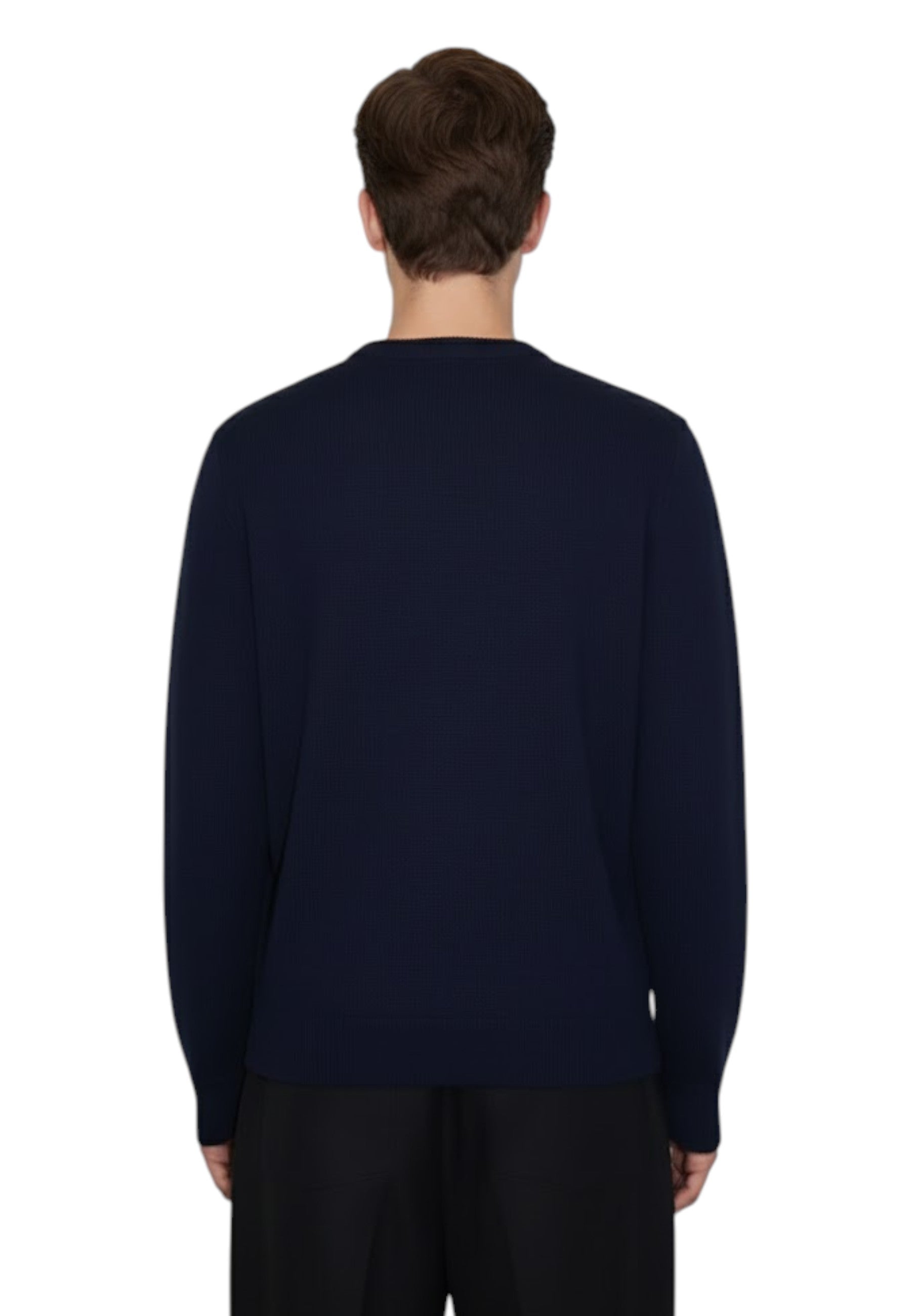 GIROCOLLO MANICA LUNGA Blu Mc2 Saint Barth