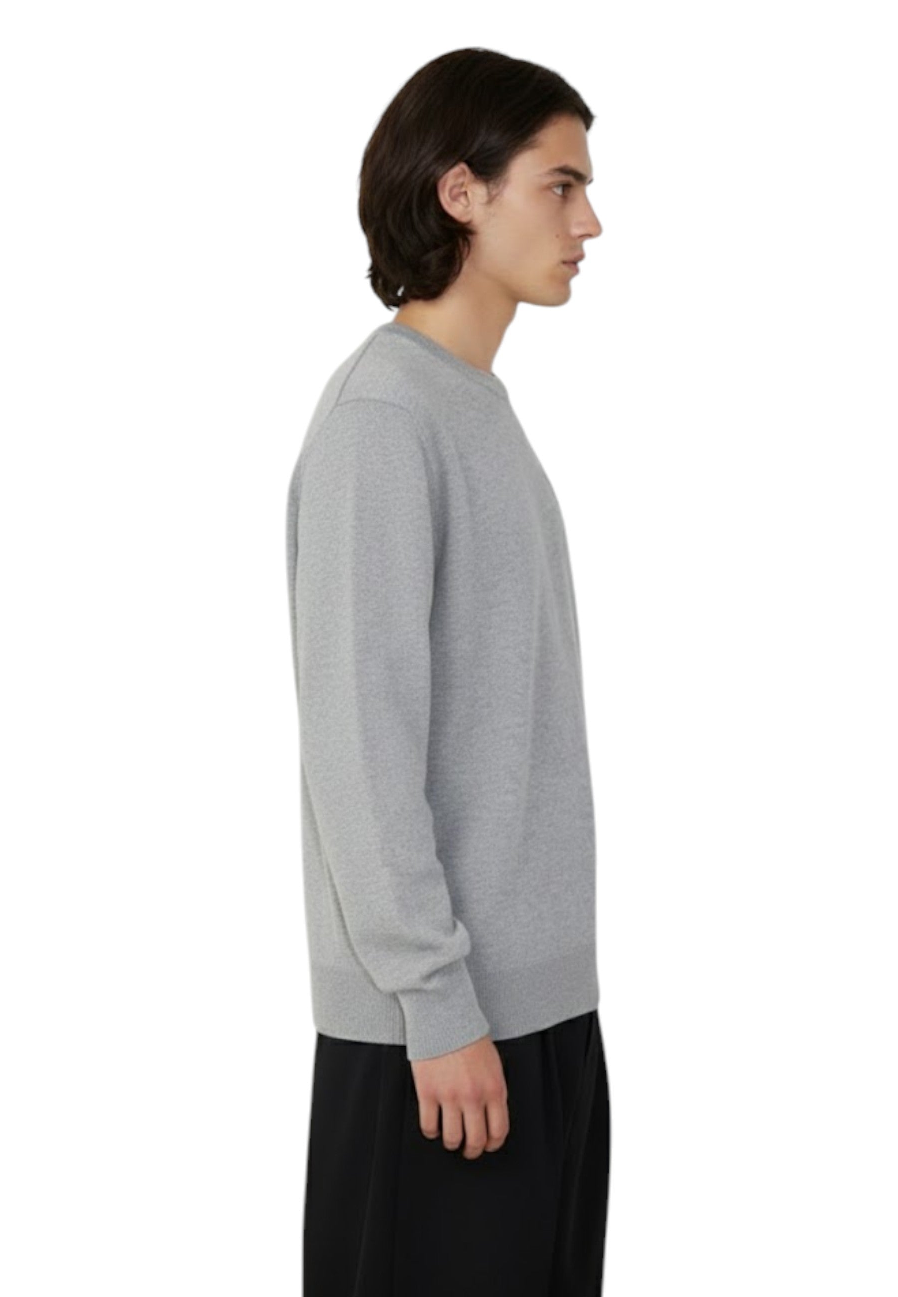 GIROCOLLO MANICA LUNGA Grigio Mc2 Saint Barth