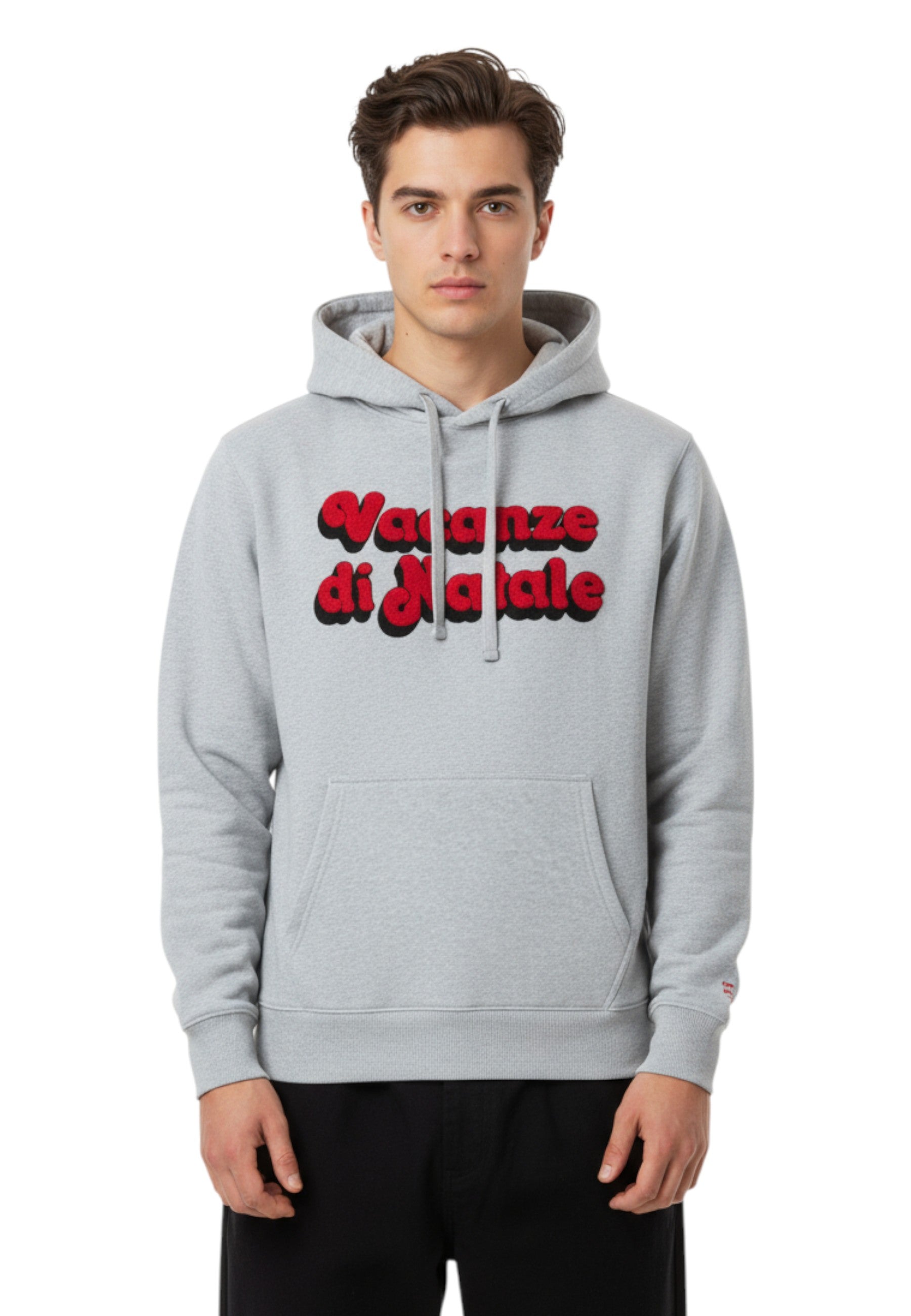 FELPE CON CAPPUCCIO Grigio Mc2 Saint Barth