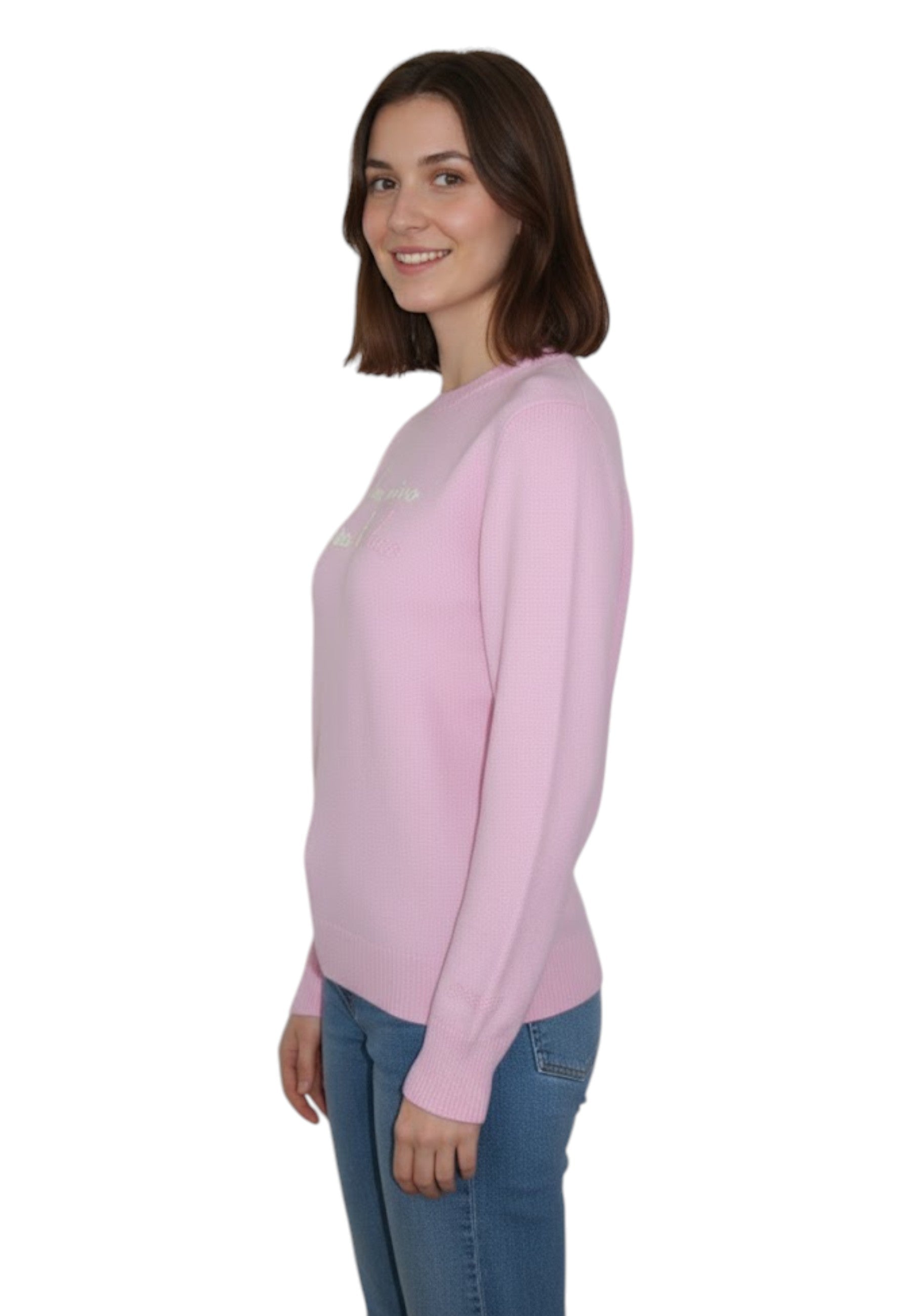 GIROCOLLO MANICA LUNGA Rosa Mc2 Saint Barth