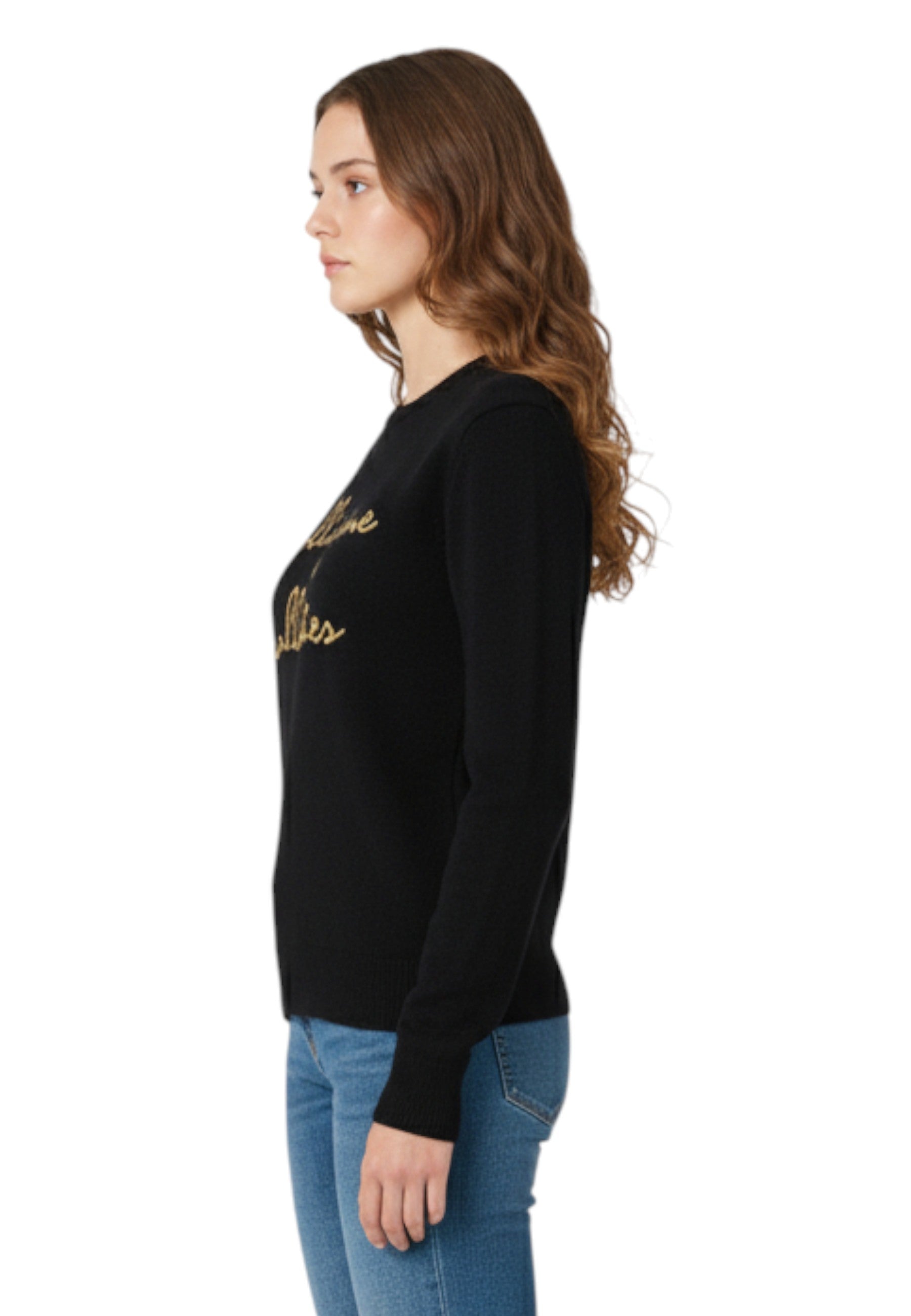 GIROCOLLO MANICA LUNGA Nero Mc2 Saint Barth