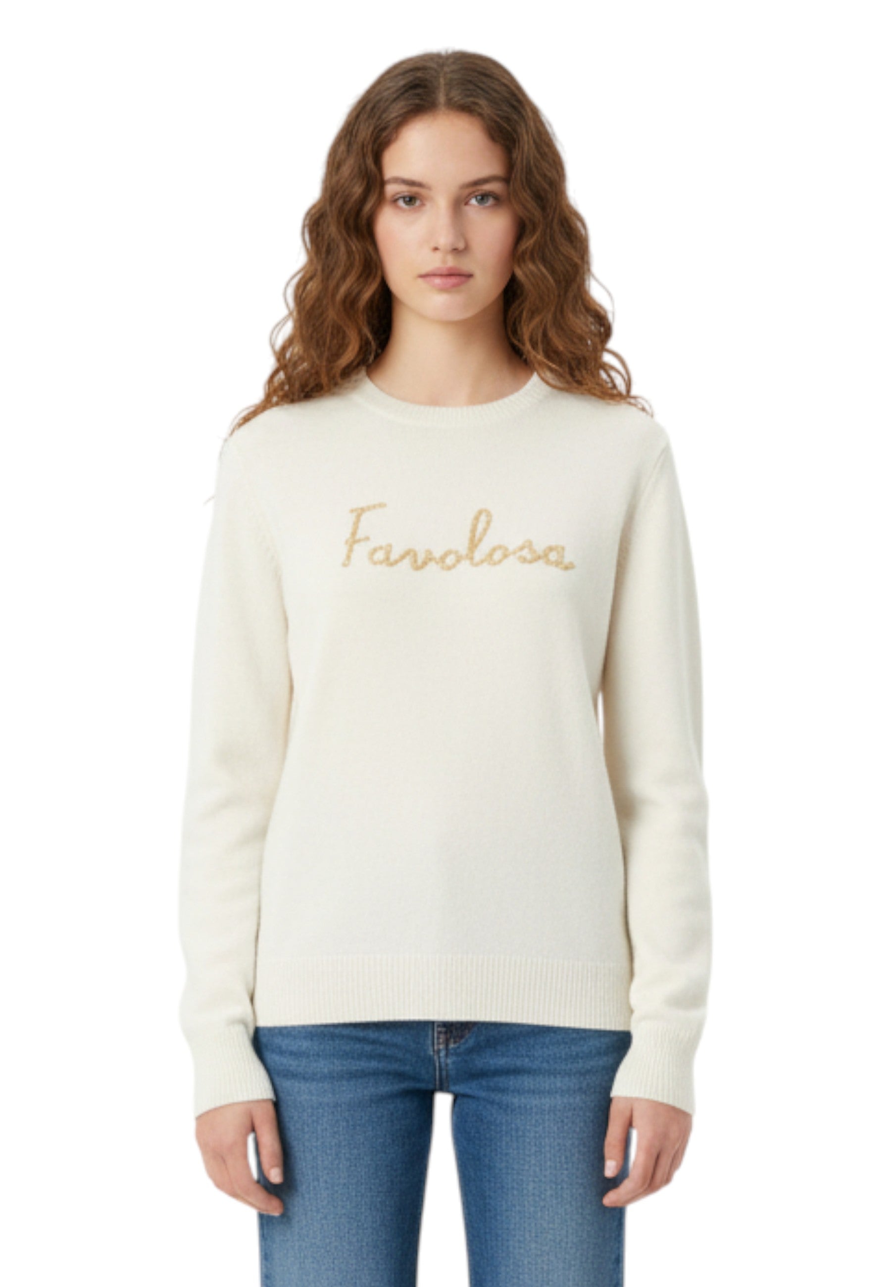 GIROCOLLO MANICA LUNGA Bianco Mc2 Saint Barth