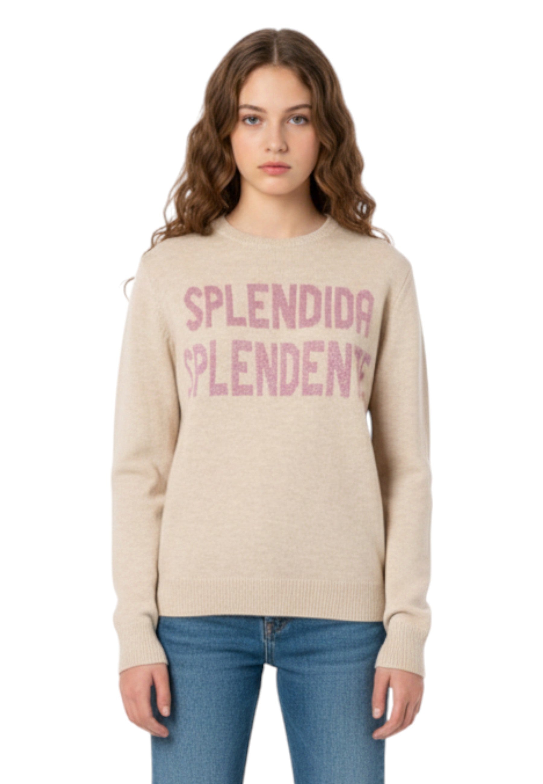 GIROCOLLO MANICA LUNGA Marrone Mc2 Saint Barth