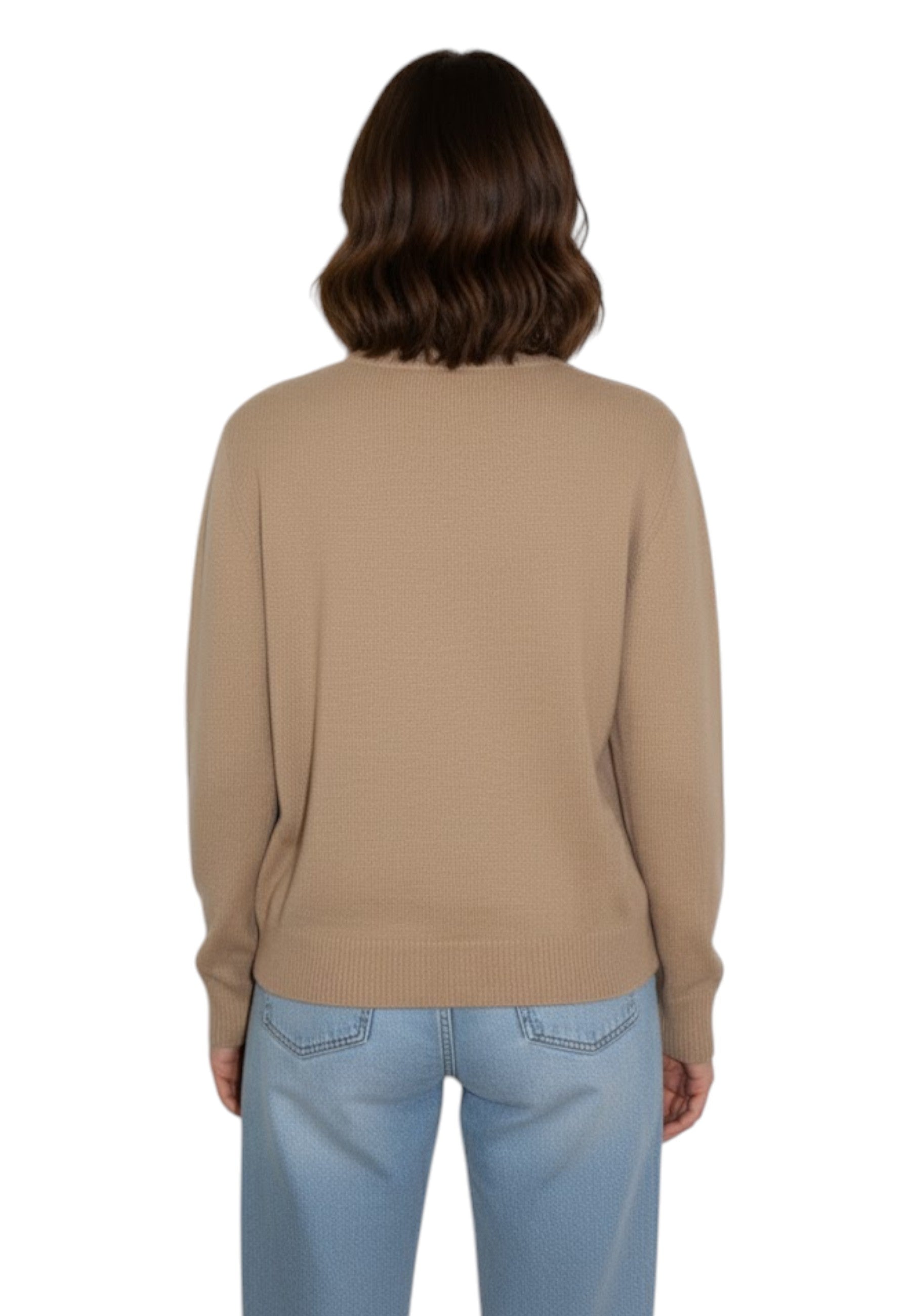 GIROCOLLO MANICA LUNGA Marrone Mc2 Saint Barth