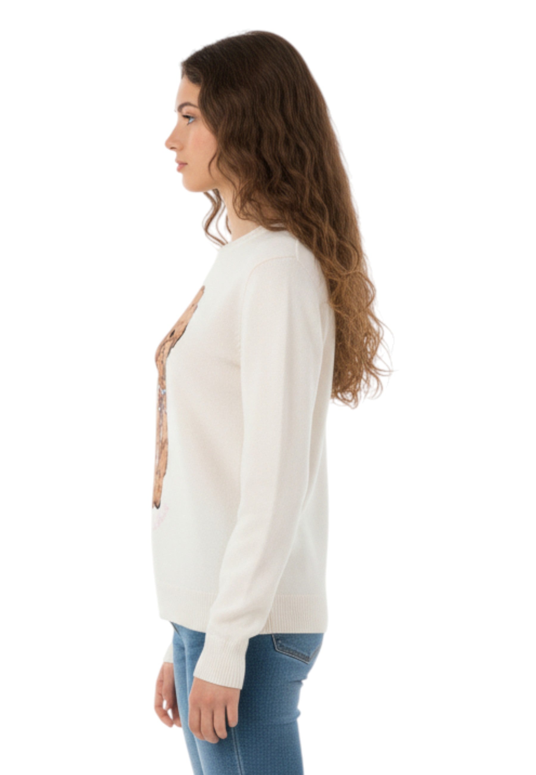 GIROCOLLO MANICA LUNGA Beige Mc2 Saint Barth