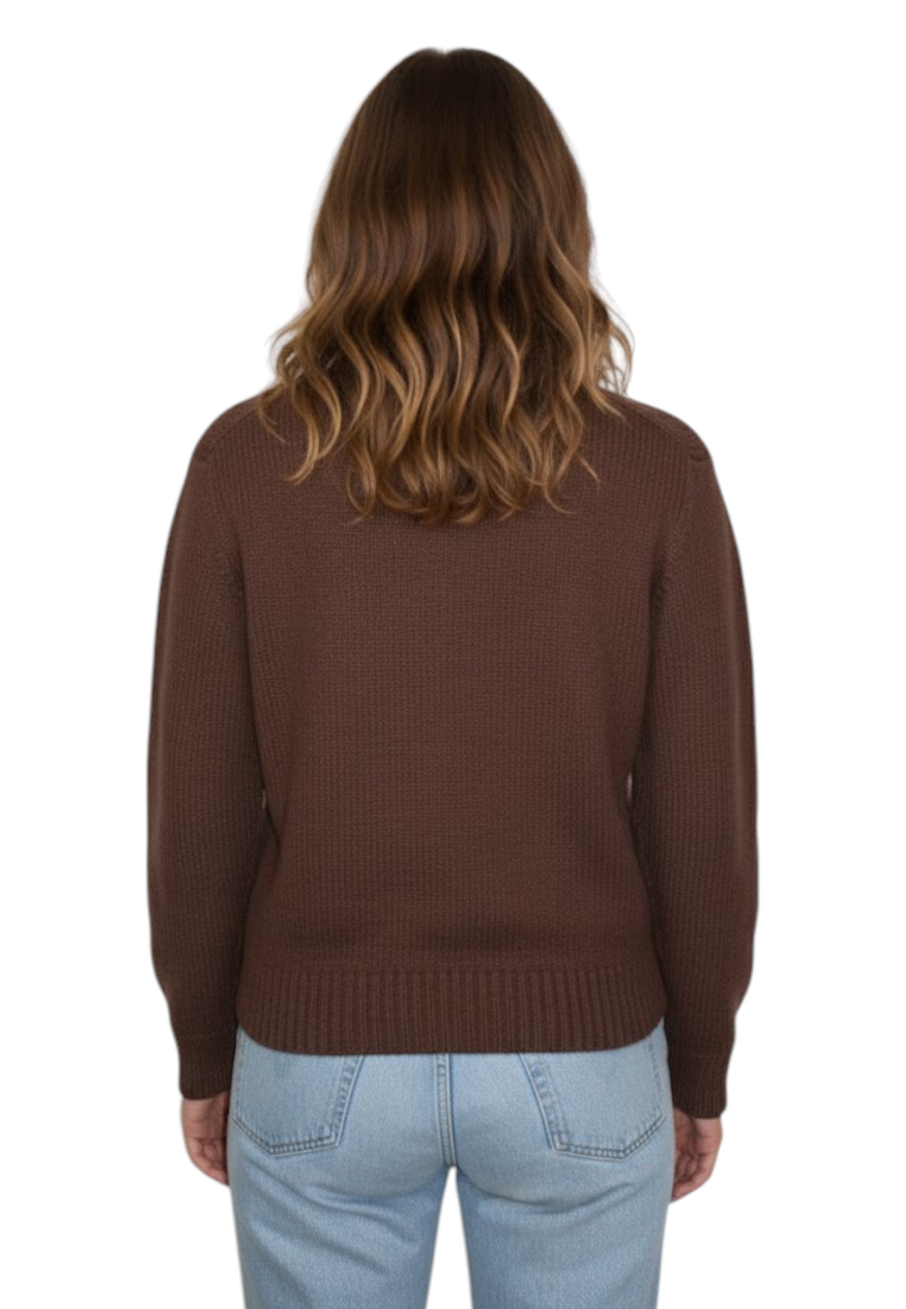 MAGLIE A LUPETTO Marrone Mc2 Saint Barth