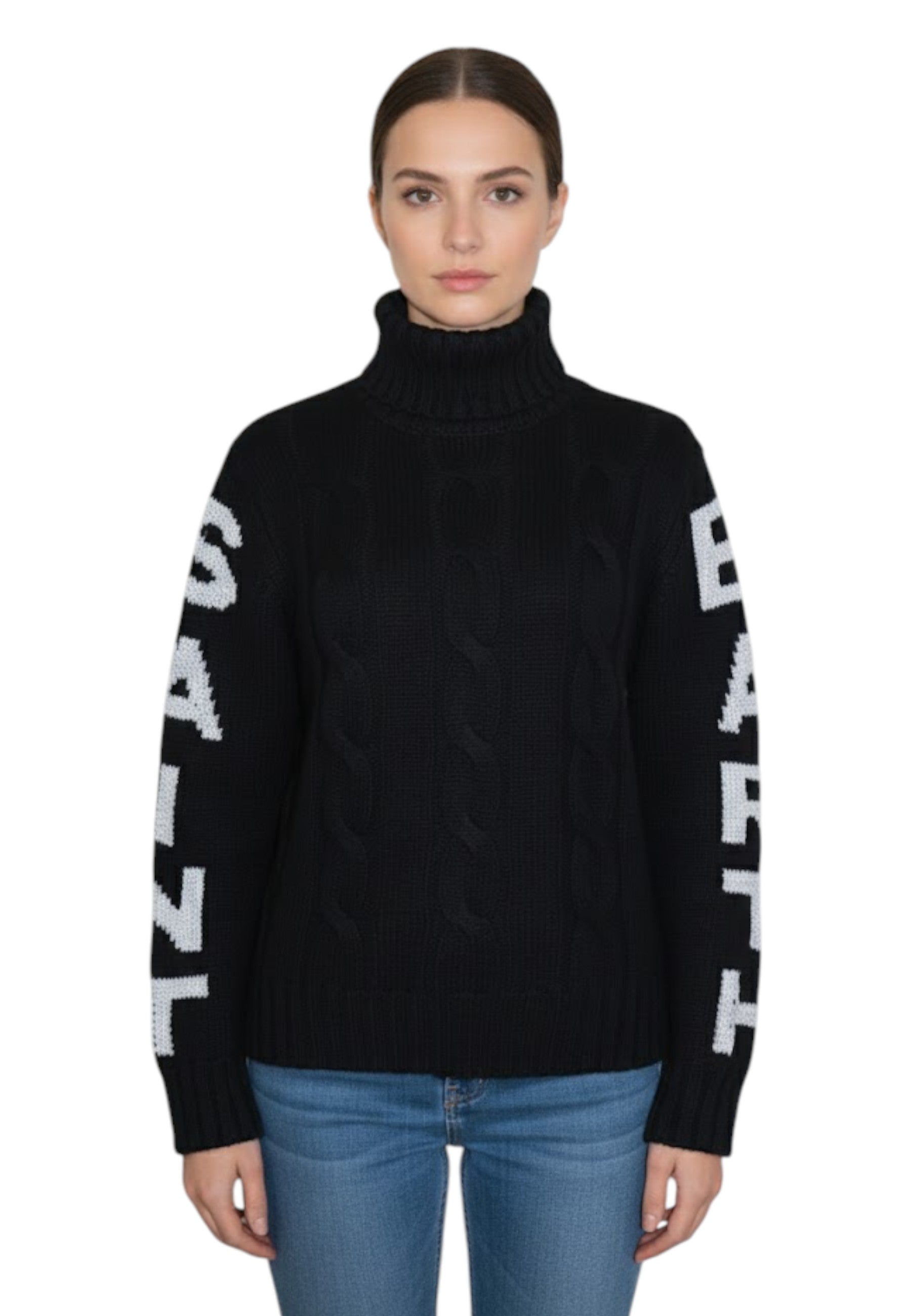 DOLCEVITA MANICA LUNGA Nero Mc2 Saint Barth