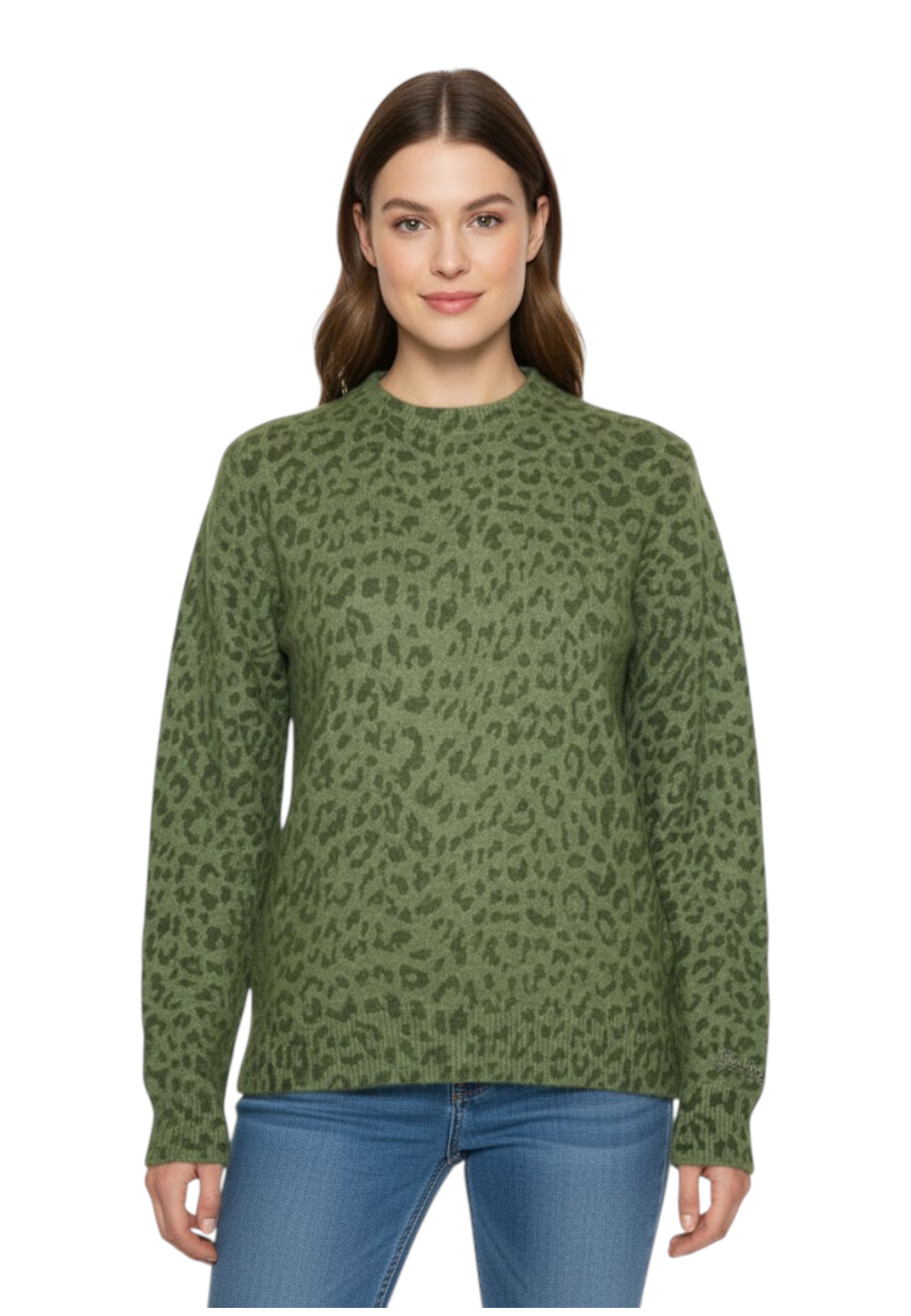 GIROCOLLO MANICA LUNGA Verde Mc2 Saint Barth