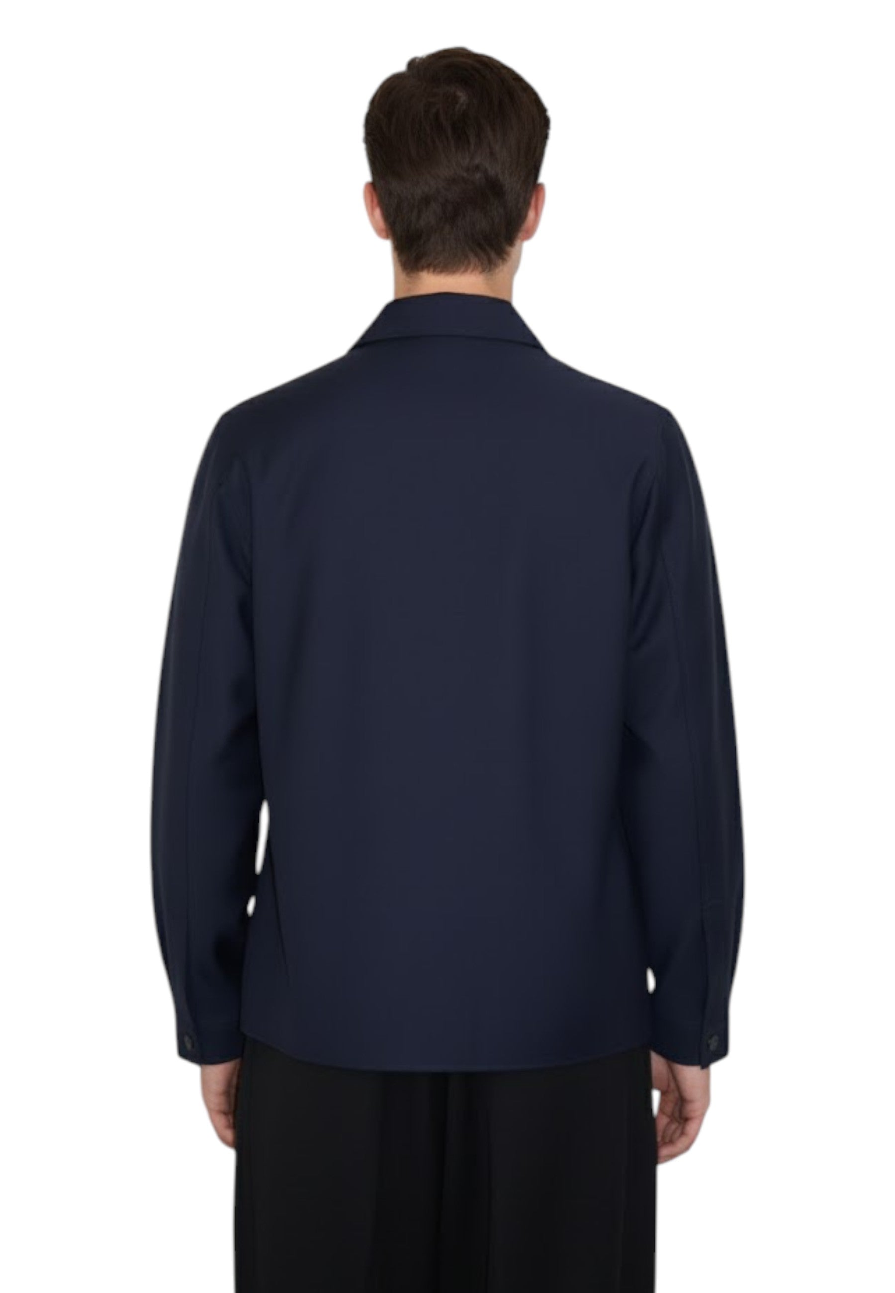 FIELD JACKET Blu Michele Carbone