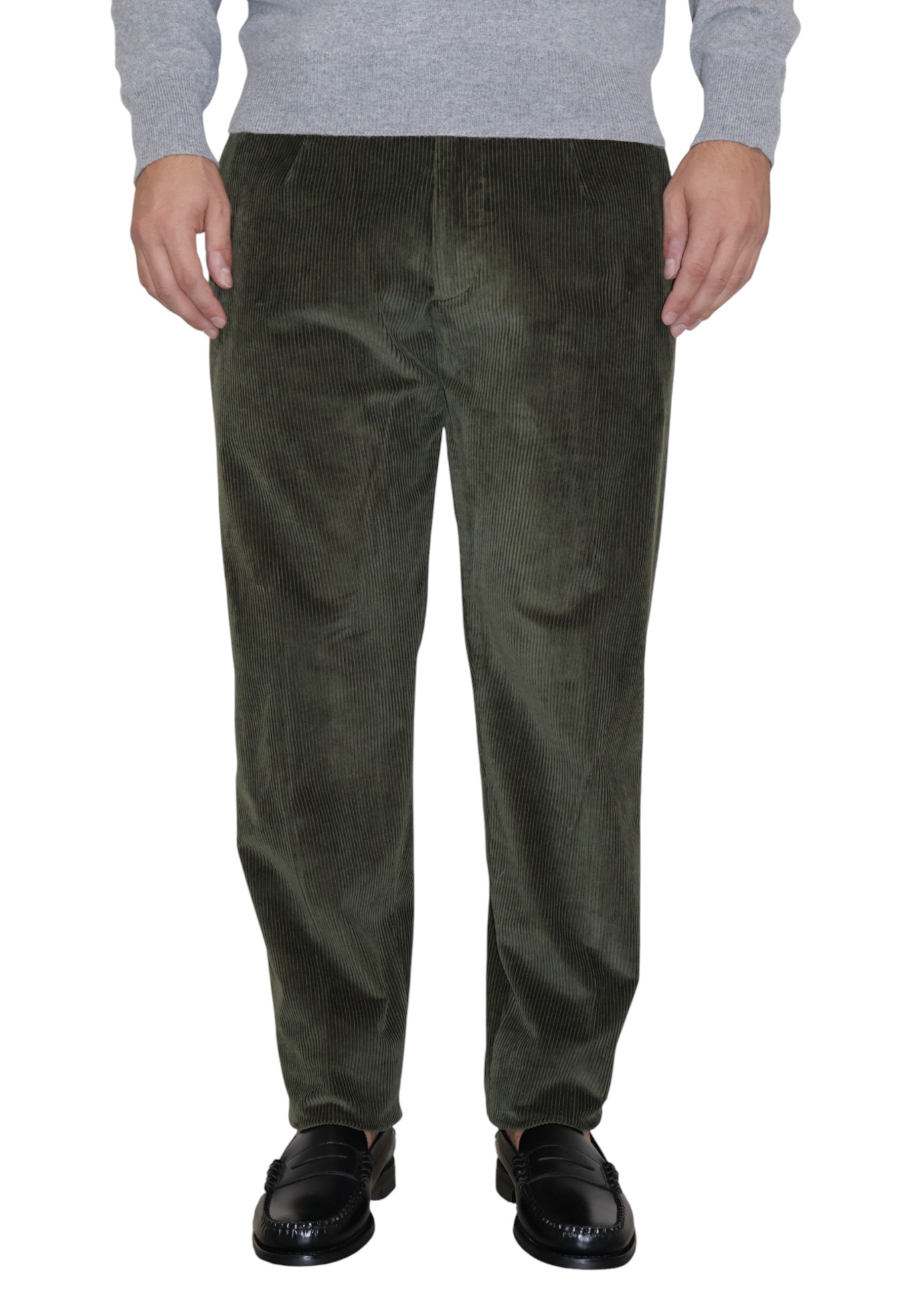 PANTALONI Verde Michele Carbone