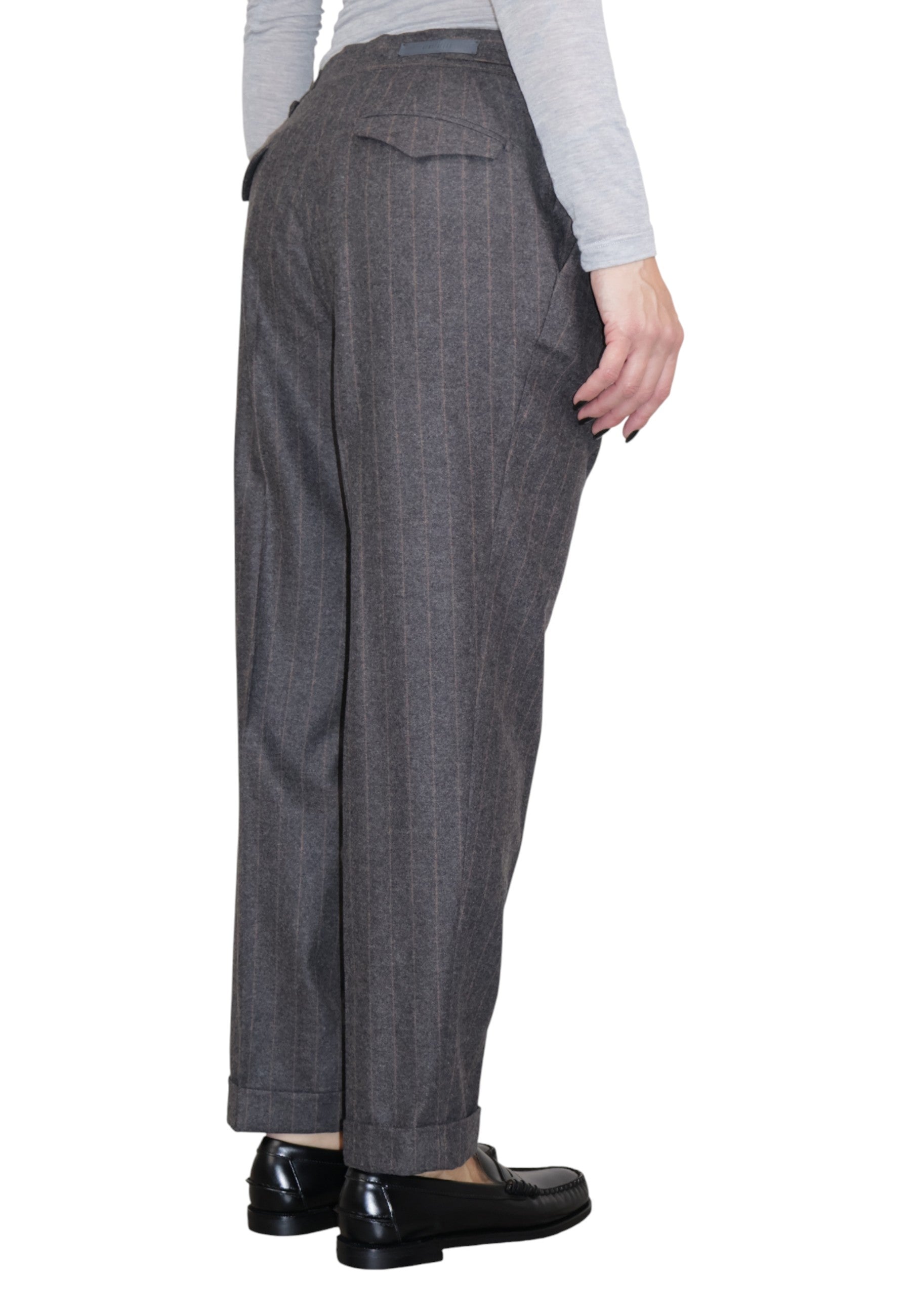 PANTALONI Grigio Briglia