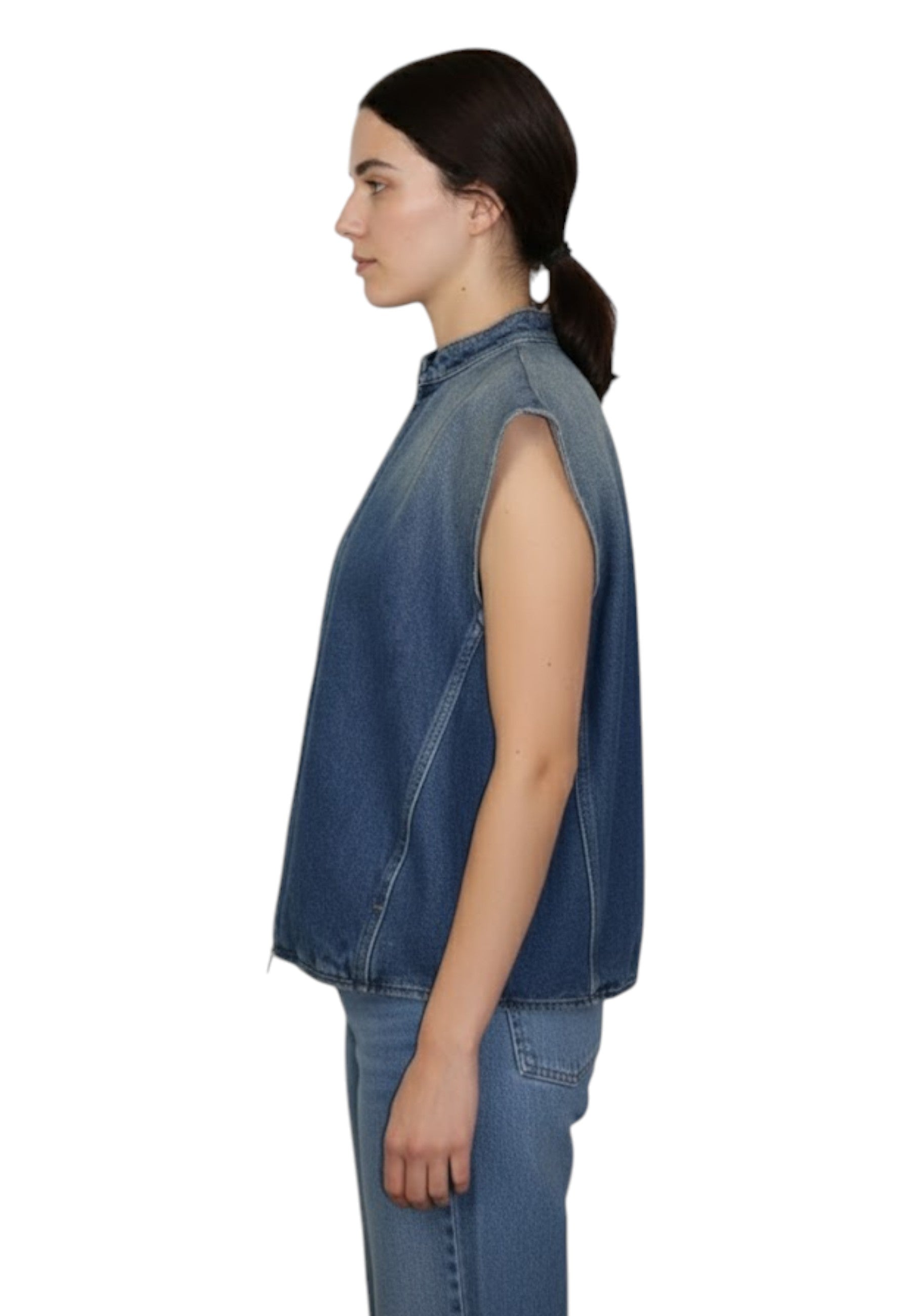 GILET Blu Nine In The Morning