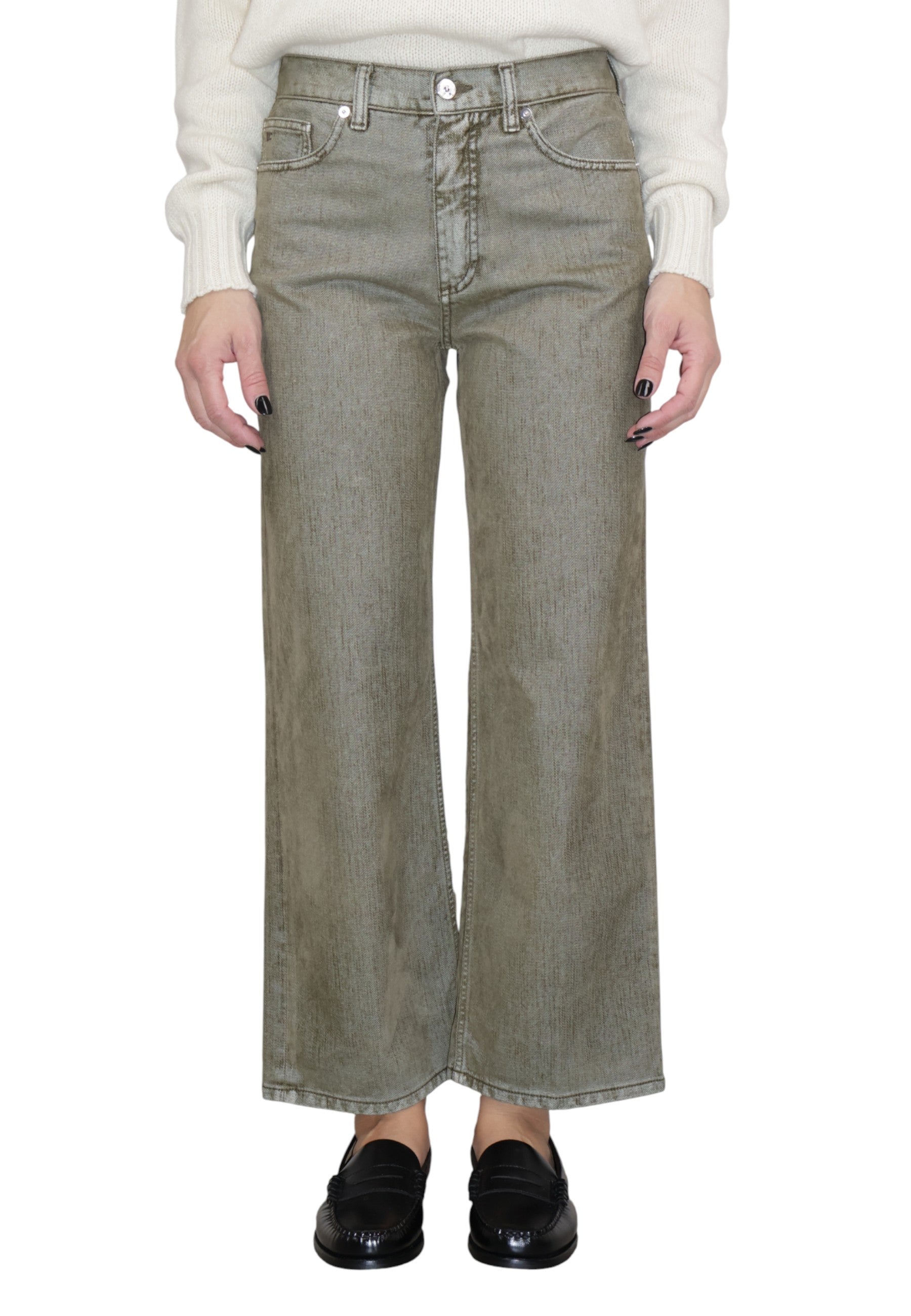 JEANS Verde Nine In The Morning