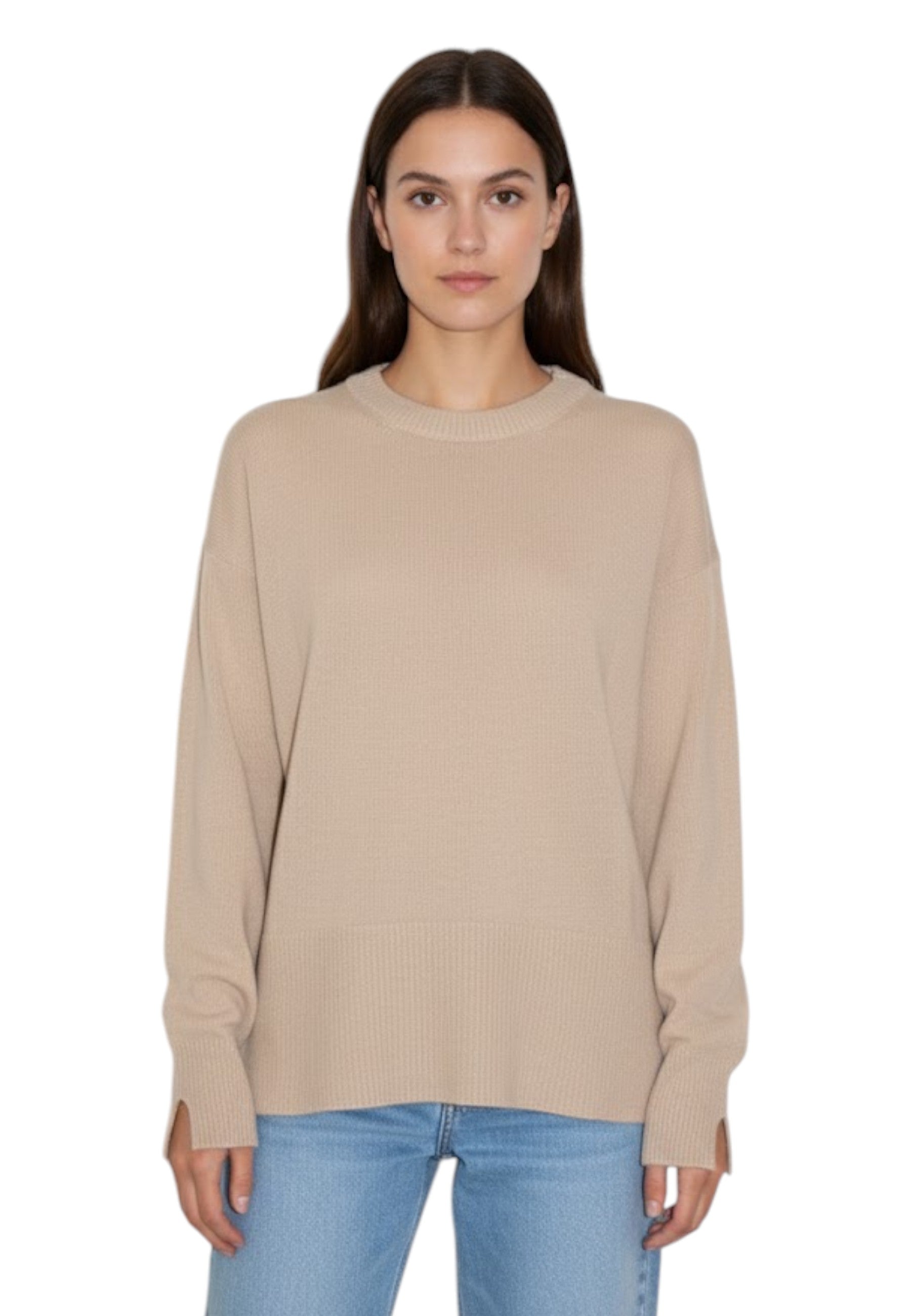 GIROCOLLO MANICA LUNGA Beige Roberto Collina