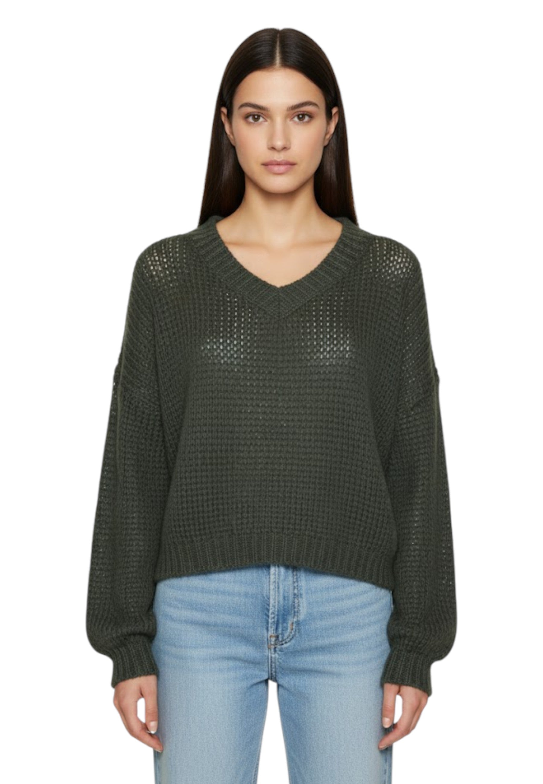 MAGLIE A V Verde Roberto Collina