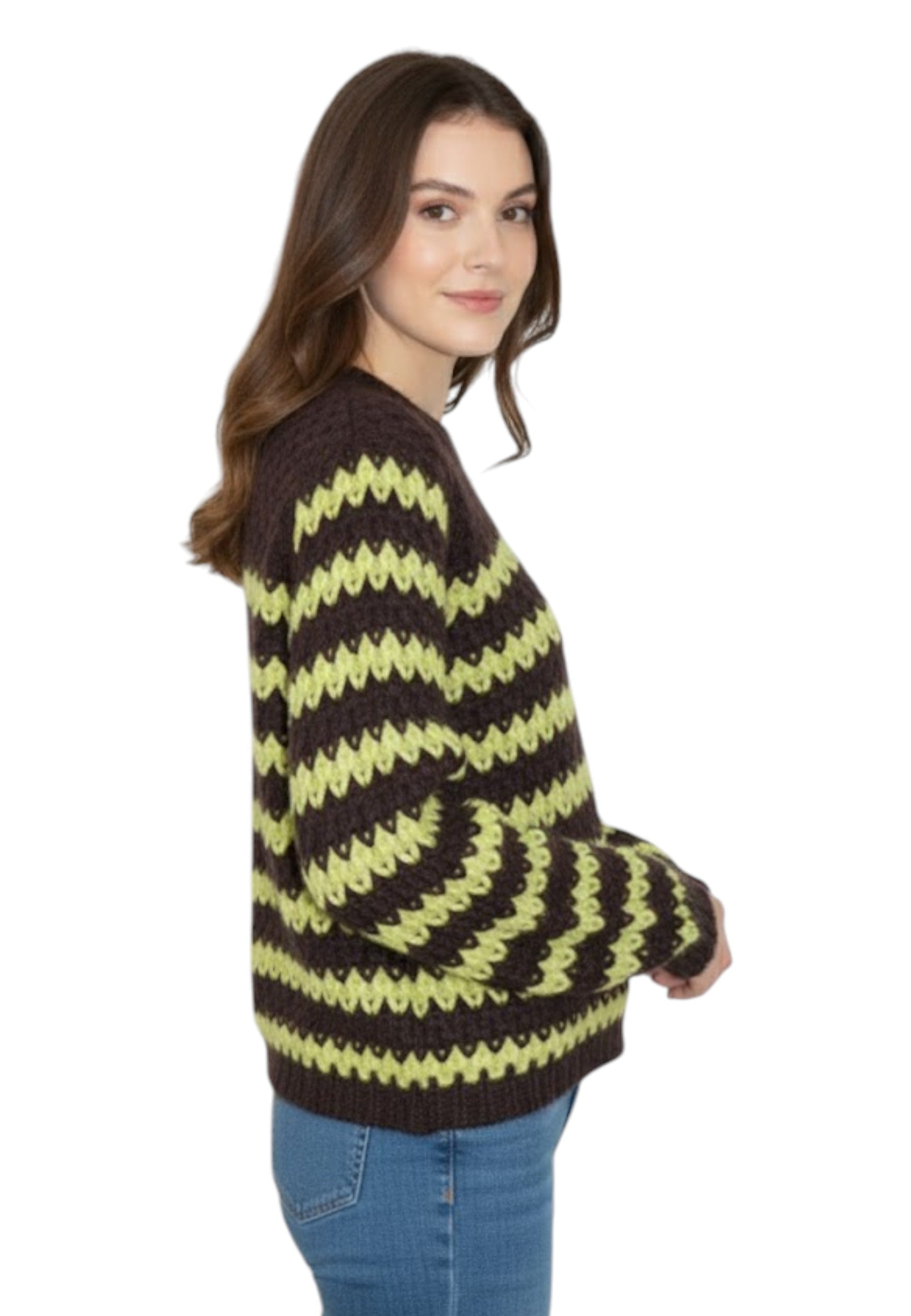 GIROCOLLO MANICA LUNGA Marrone Roberto Collina