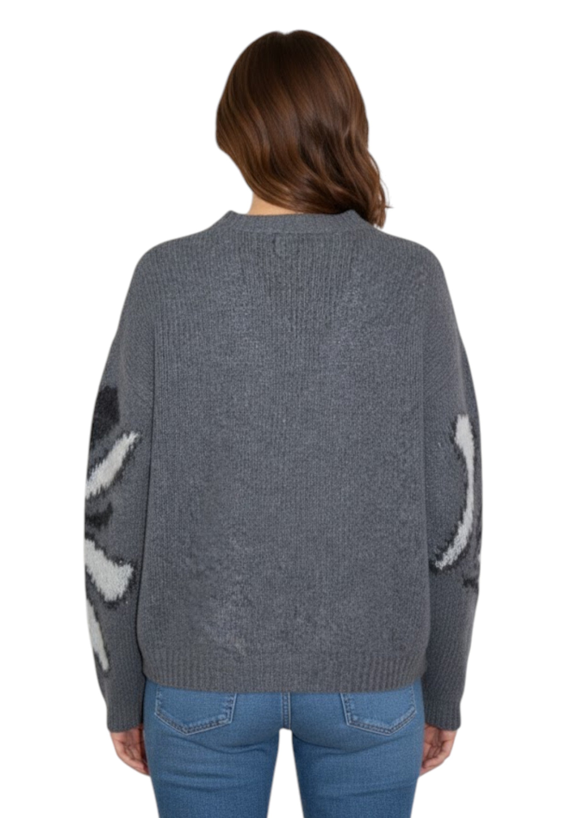 GIROCOLLO MANICA LUNGA Grigio Roberto Collina