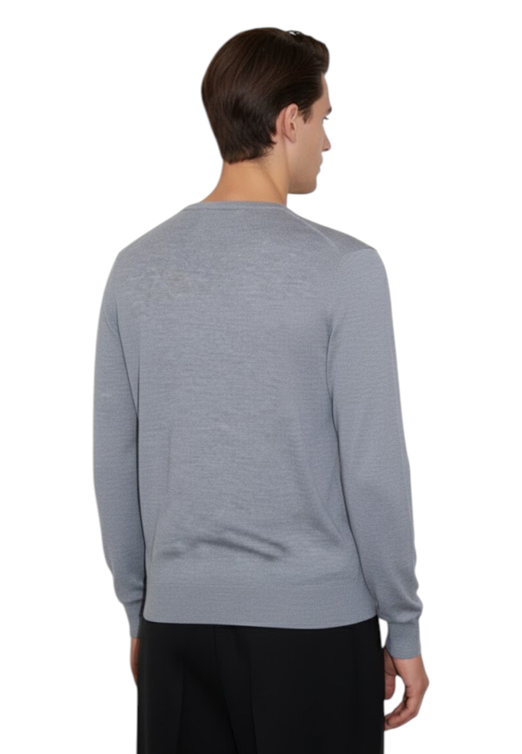 GIROCOLLO MANICA LUNGA Grigio Kangra