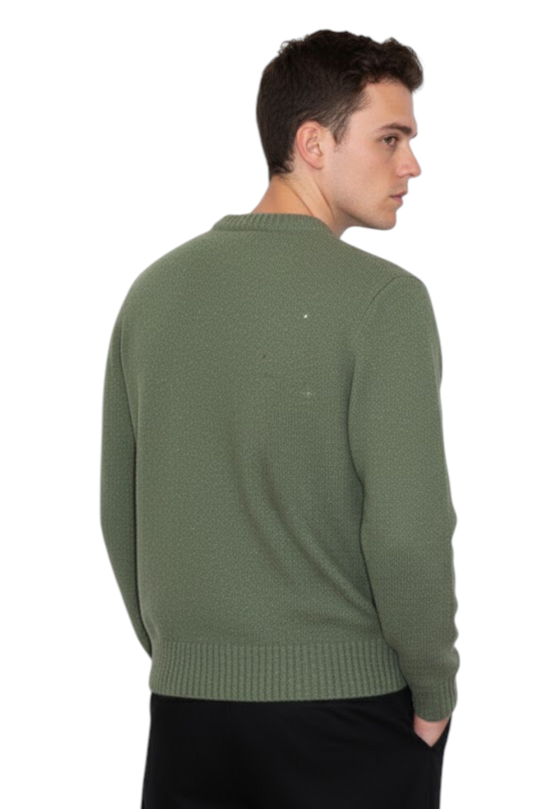 GIROCOLLO MANICA LUNGA Verde Kangra