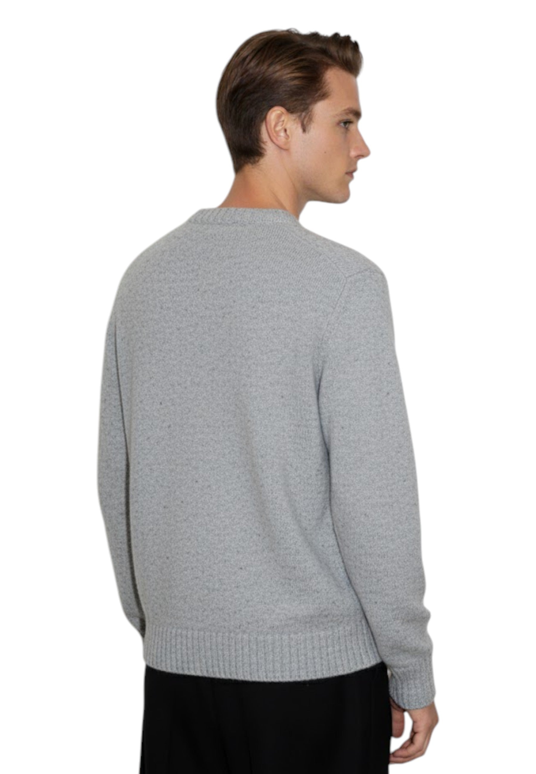 GIROCOLLO MANICA LUNGA Grigio Kangra