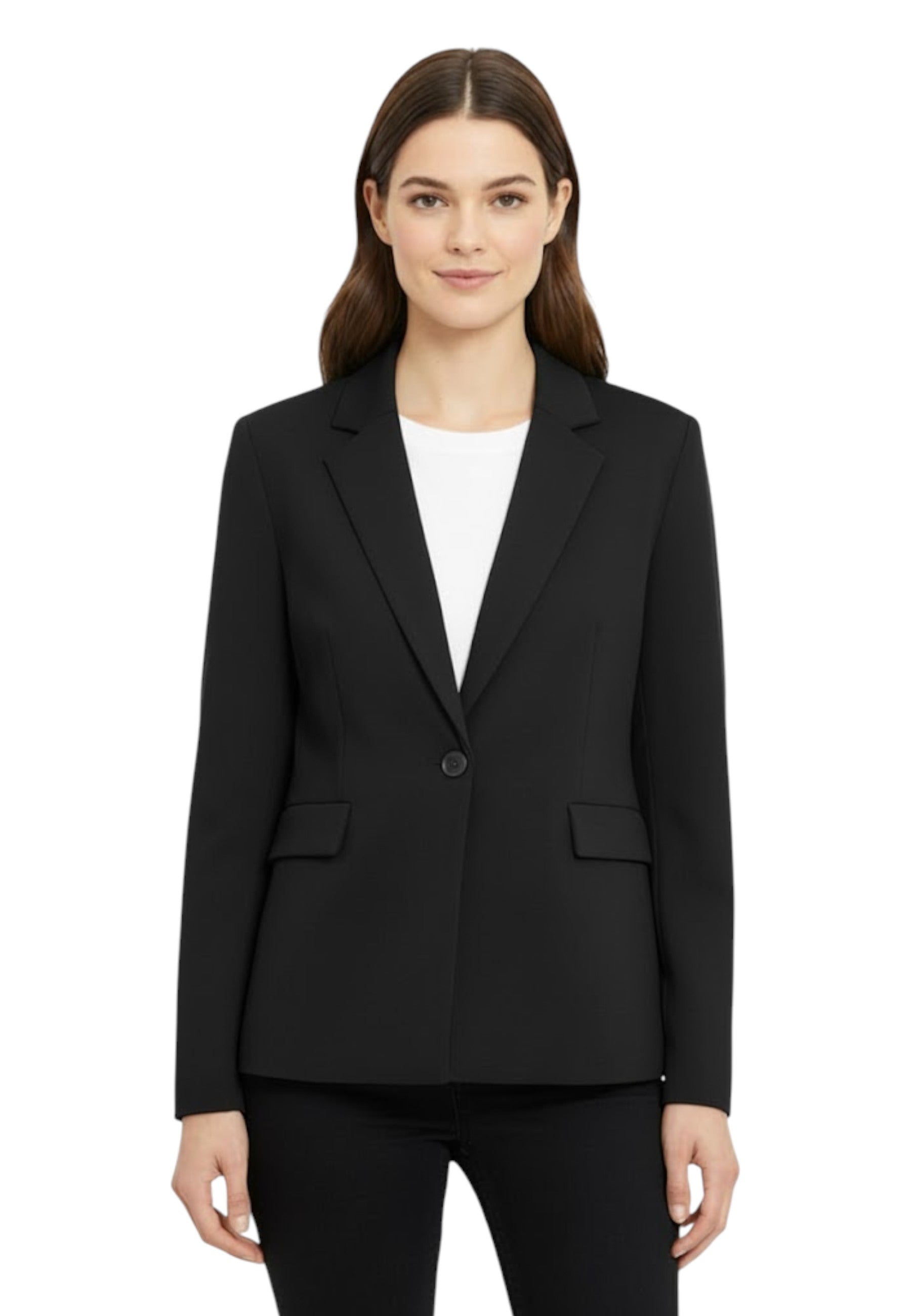 BLAZER MONOPETTO Nero Liviana Conti