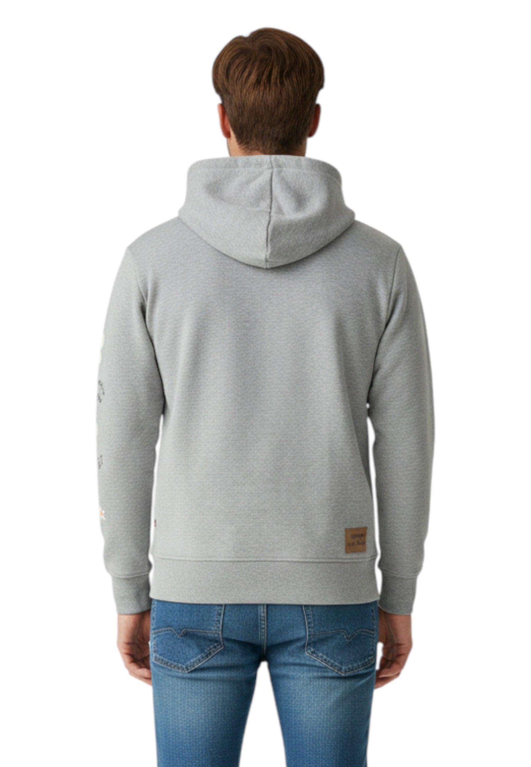 FELPE CON CAPPUCCIO Grigio Inspired By A True Story