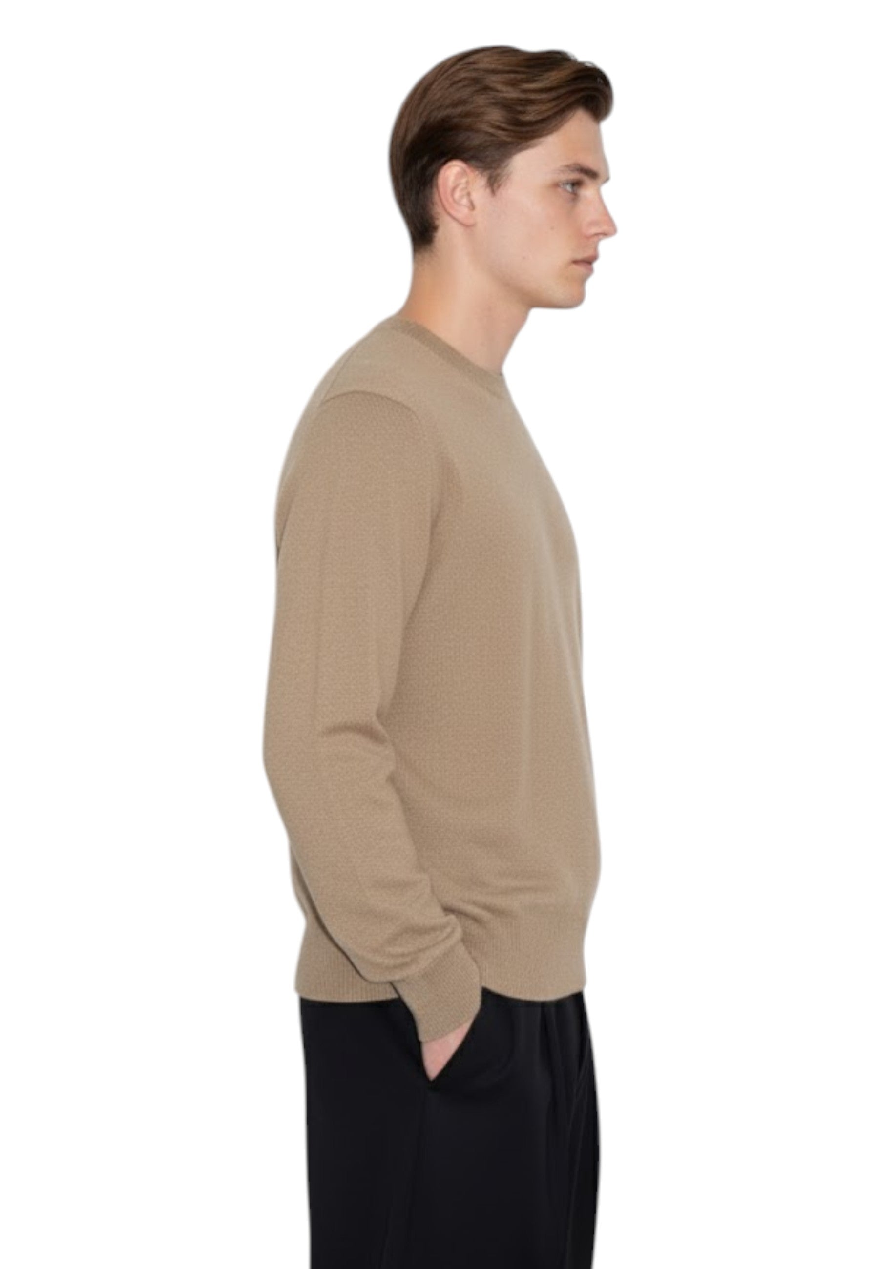 GIROCOLLO MANICA LUNGA Beige Jurta